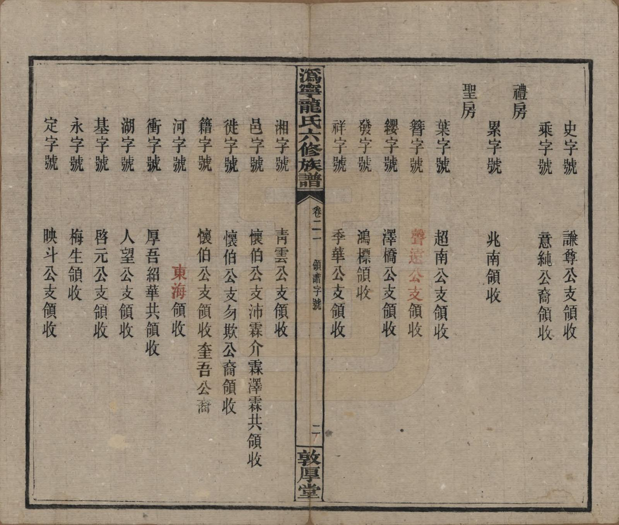 GTJP1001.龙.湖南宁乡.伪宁龙氏六修族谱.民国31年（1942）_021.pdf_第3页