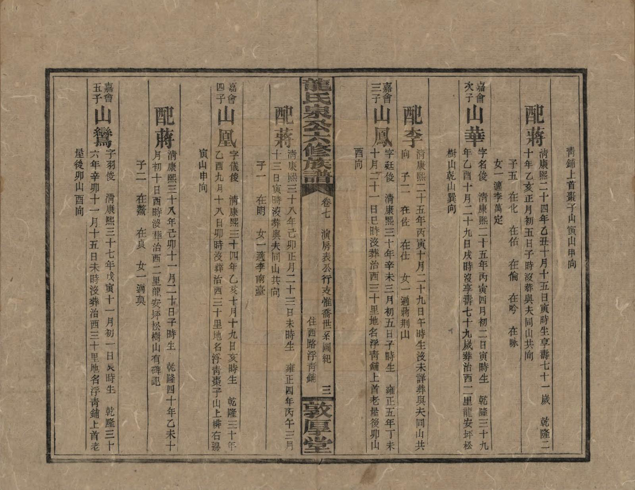 GTJP1002.龙.湖南安化.龙氏泉公六修族谱.民国31年（1942）_007.pdf_第3页