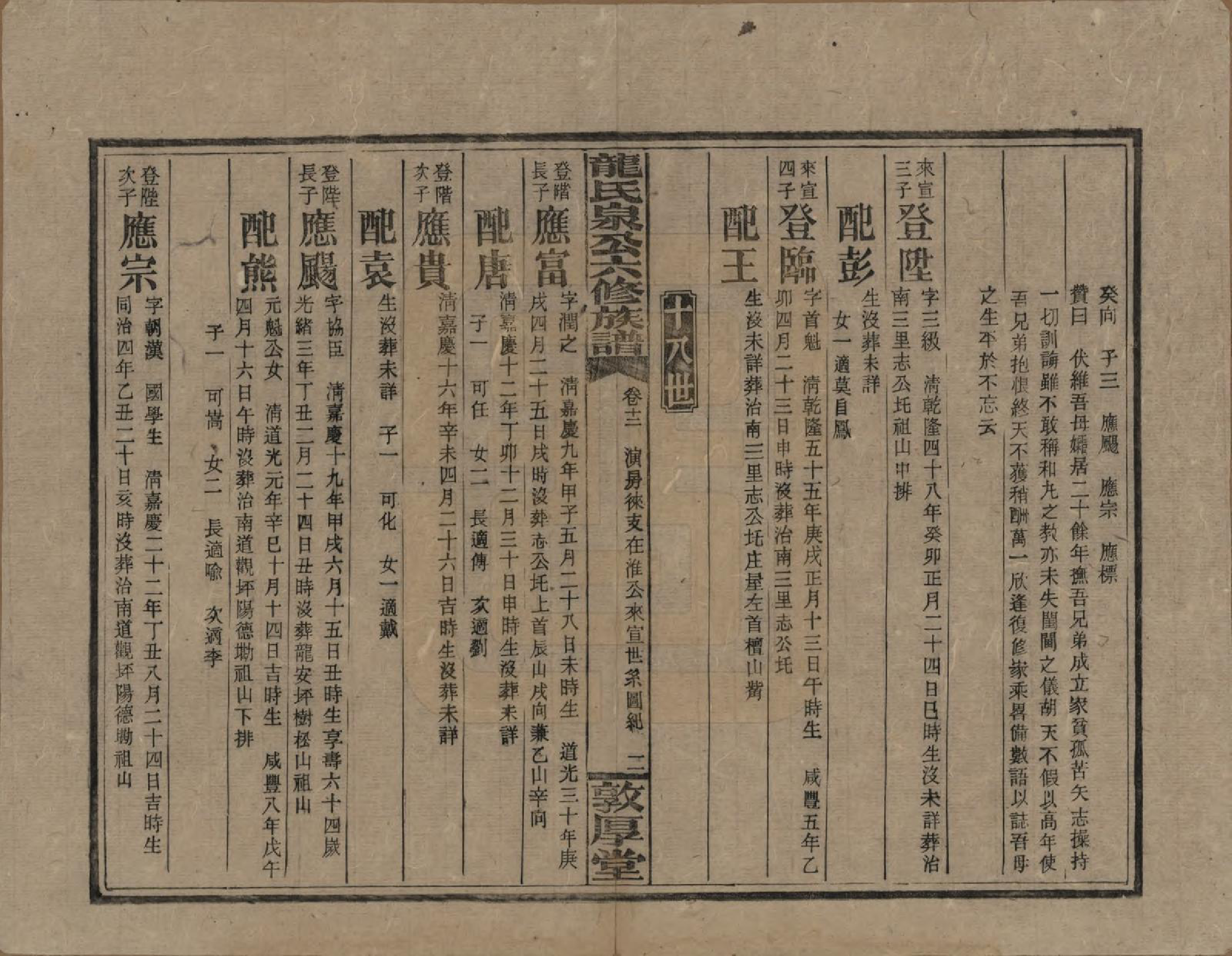 GTJP1002.龙.湖南安化.龙氏泉公六修族谱.民国31年（1942）_012.pdf_第2页