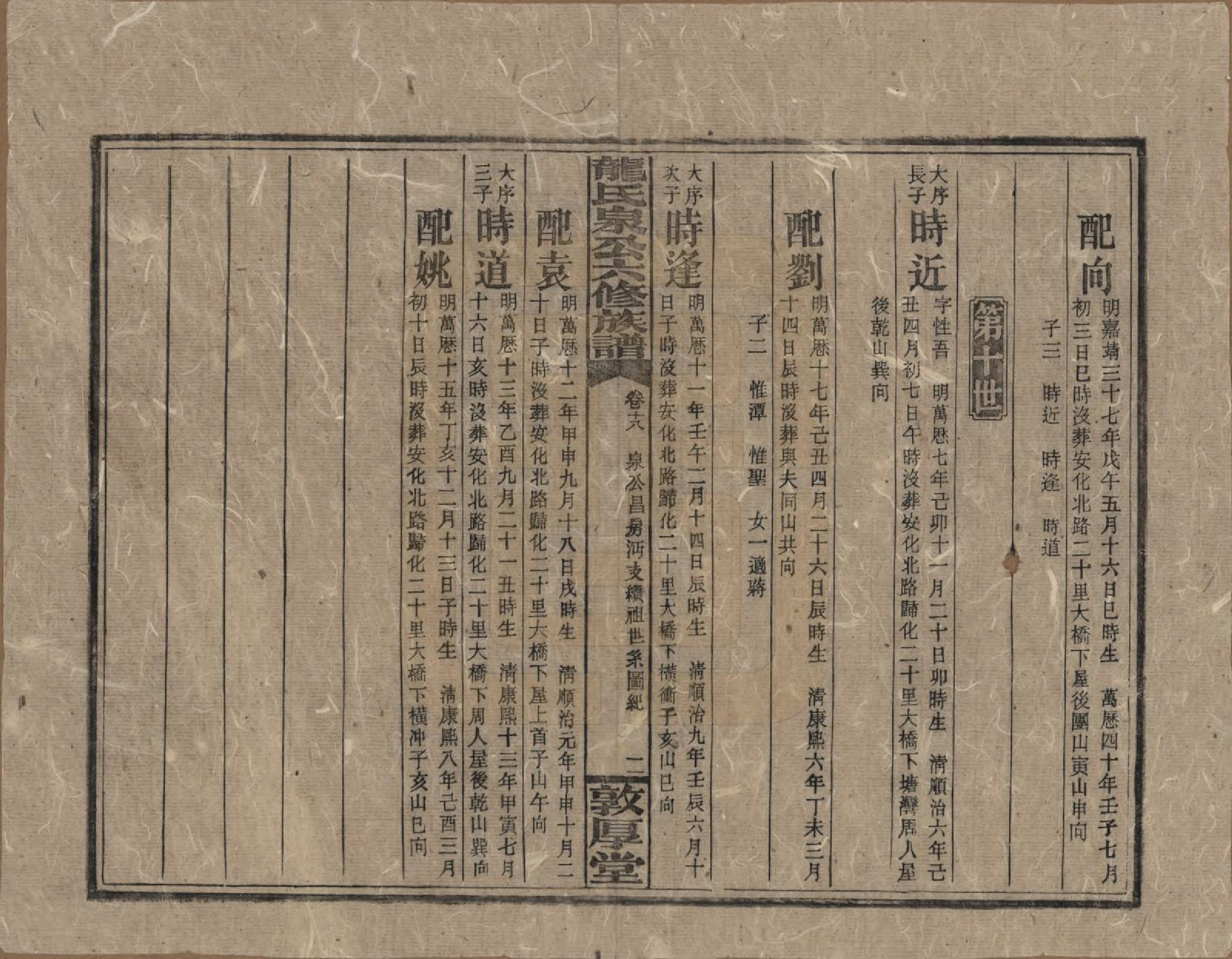 GTJP1002.龙.湖南安化.龙氏泉公六修族谱.民国31年（1942）_018.pdf_第2页