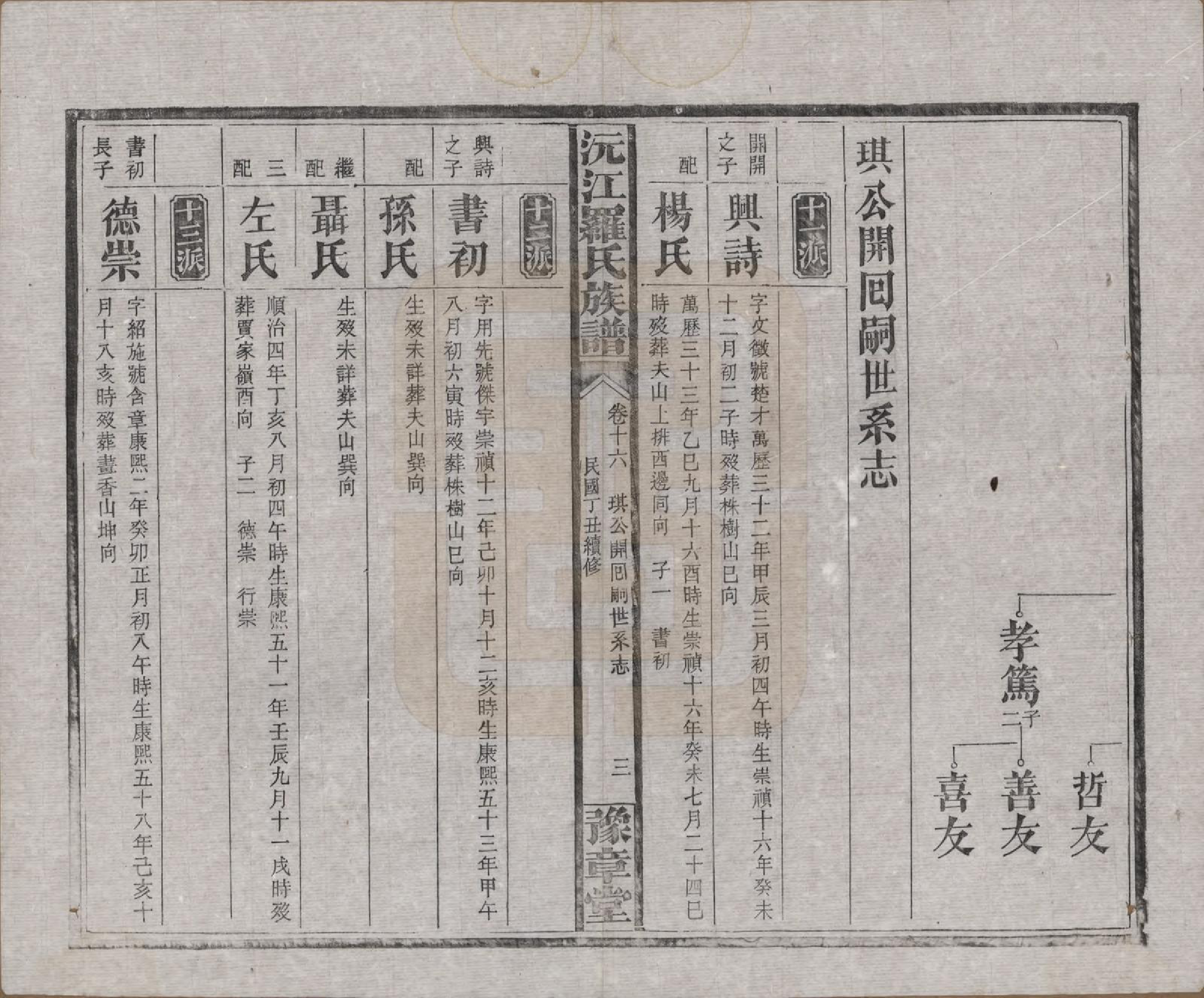 GTJP1032.罗.湖南益阳.沅江罗氏族谱.民国26年[1937]_016.pdf_第3页