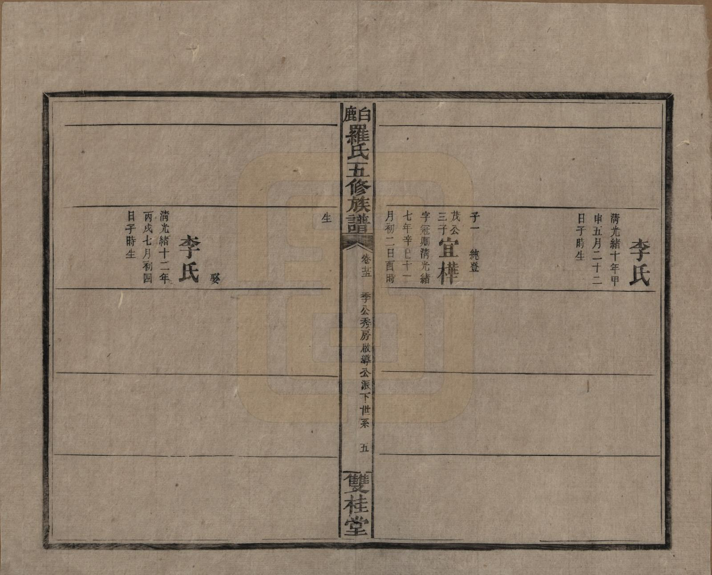 GTJP1033.罗.湖南邵阳.邵陵白鹿罗氏五修族谱.民国2年[1913]_025.pdf_第2页