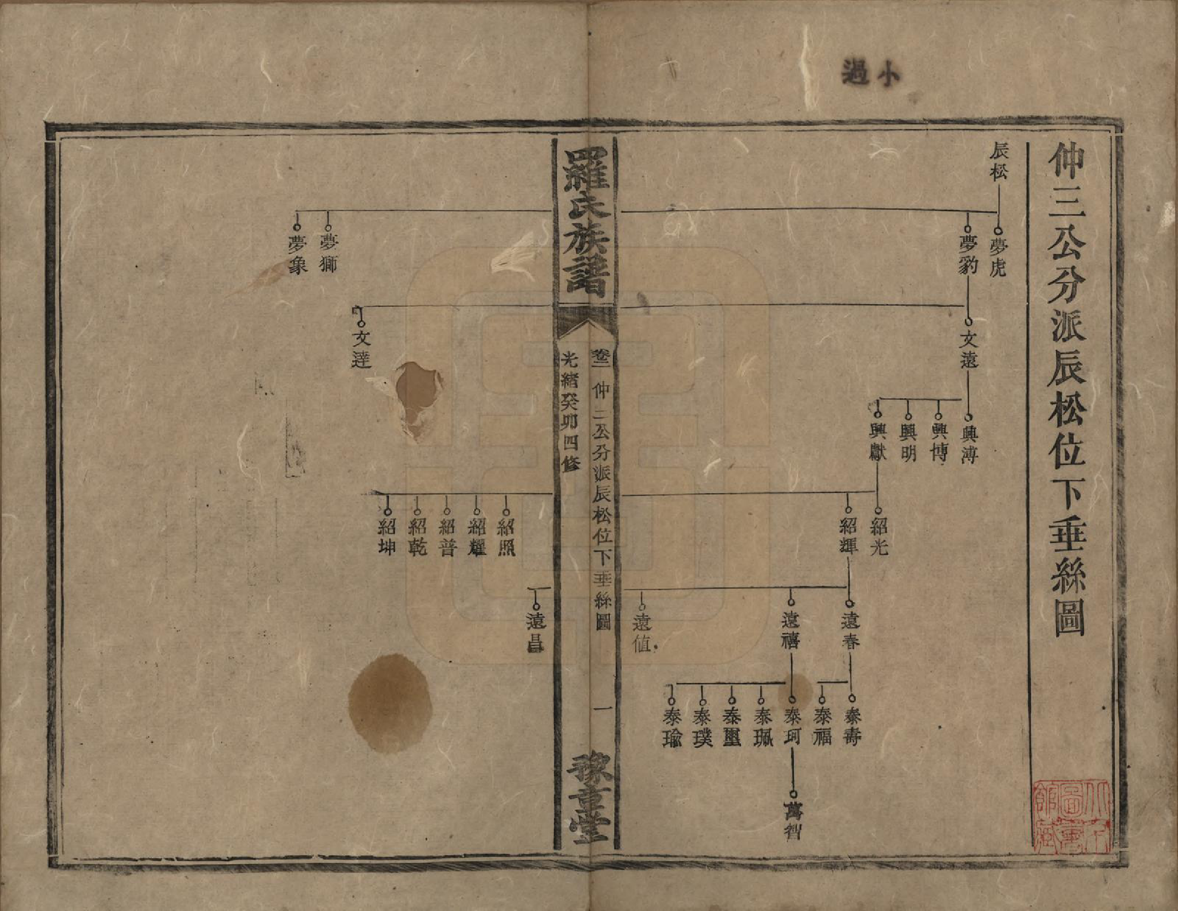 GTJP1043.罗.湖南安化等地.罗氏族谱.清光绪29年[1903]_002.pdf_第1页