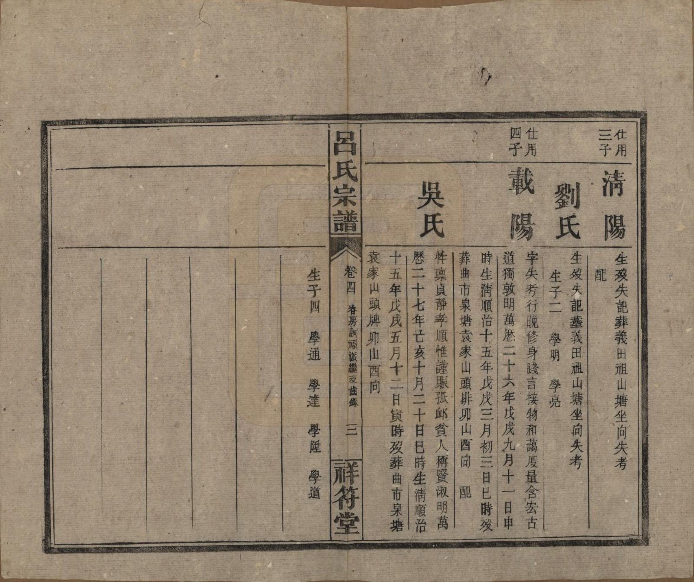 GTJP1047.吕.湖南常德.祥符吕氏四修宗谱.民国11年[1922]_004.pdf_第3页