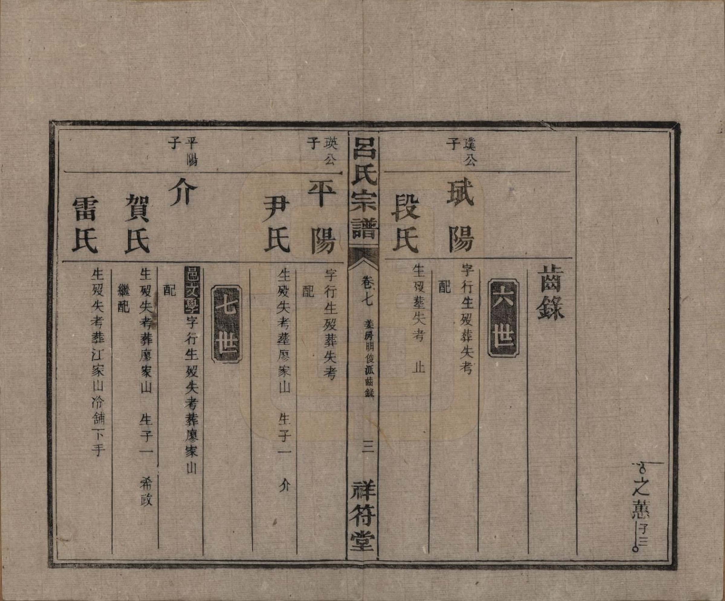 GTJP1047.吕.湖南常德.祥符吕氏四修宗谱.民国11年[1922]_007.pdf_第3页