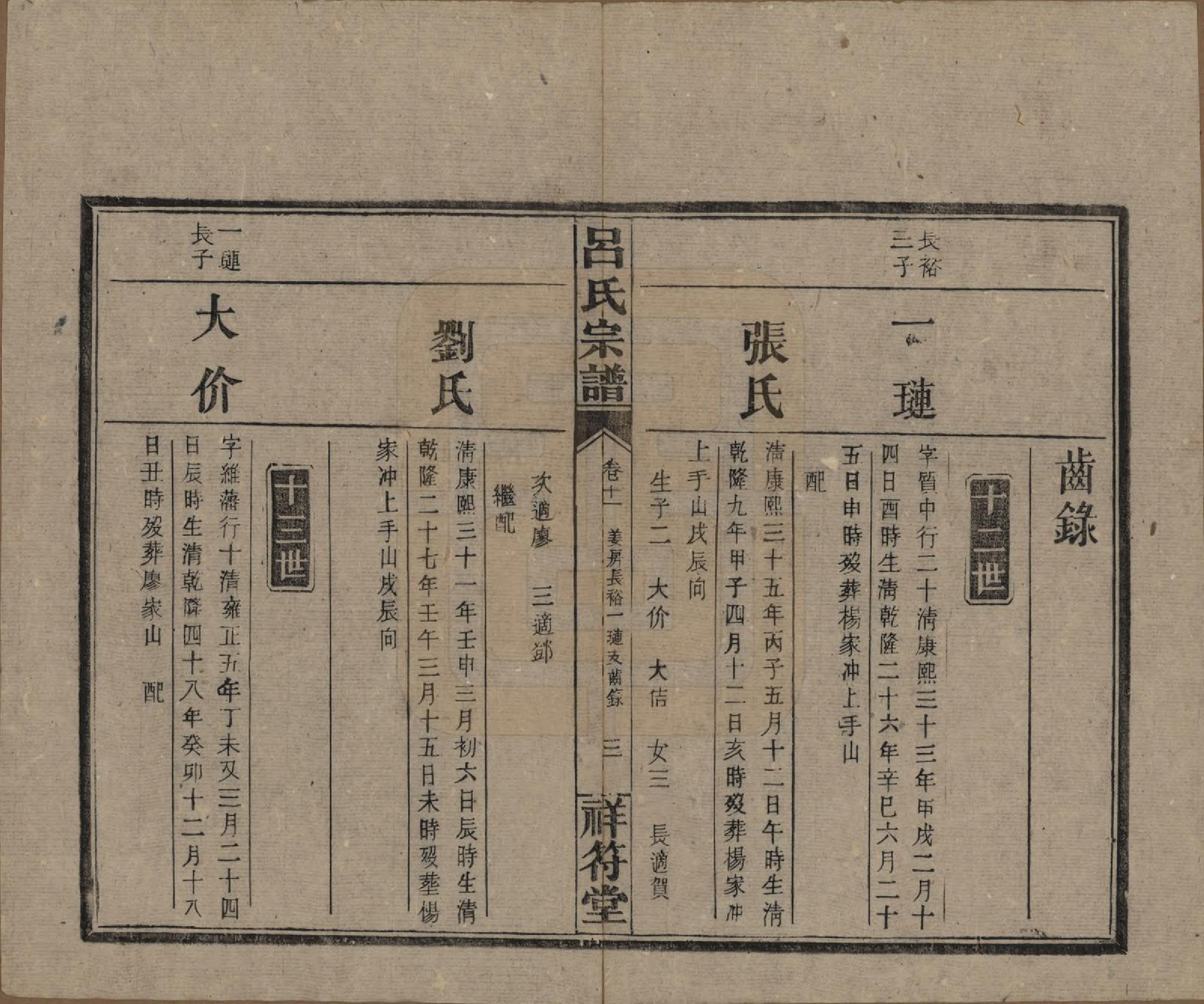 GTJP1047.吕.湖南常德.祥符吕氏四修宗谱.民国11年[1922]_011.pdf_第3页