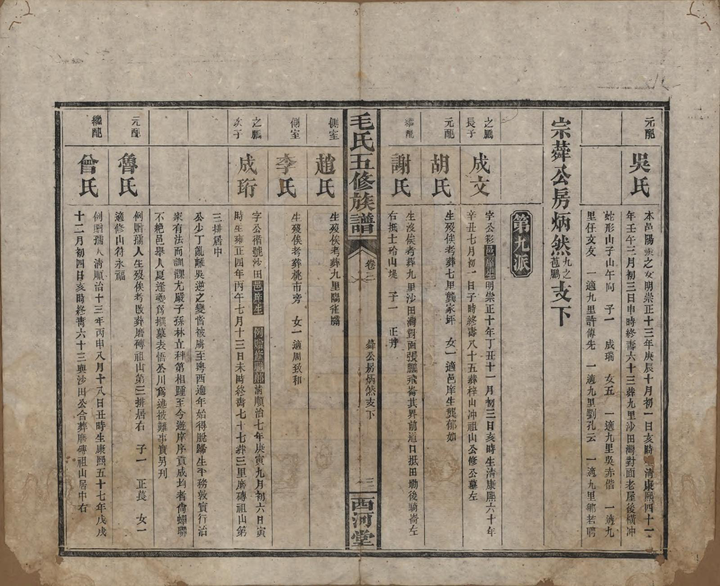 GTJP1077.毛.湖南益阳.益阳毛氏四修族谱.清光绪二十六年(1900)_003.pdf_第2页