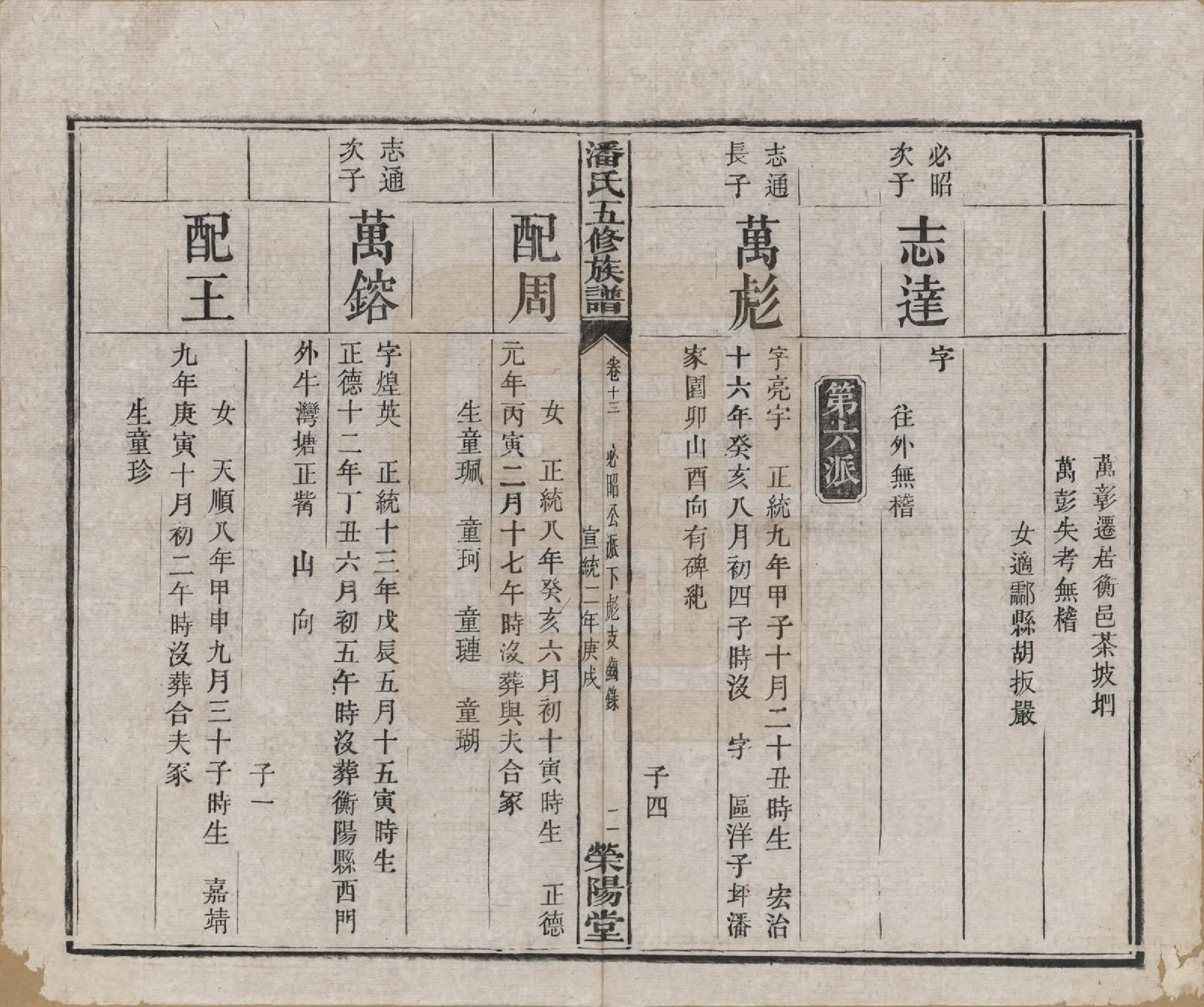 GTJP1133.潘.湖南.潘氏五修族谱.清宣统2年[1910]_013.pdf_第3页