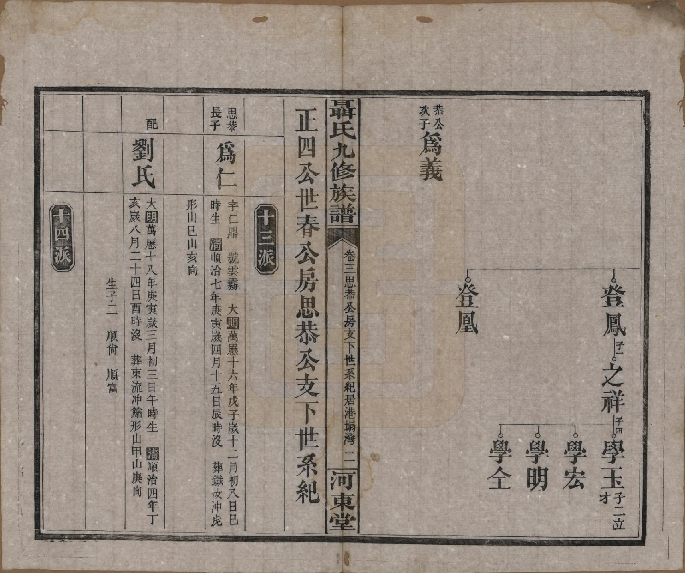 GTJP1109.聂.湖南常德.湖南汉益桃三县聂氏九修族谱.民国38年（1949）_003.pdf_第2页