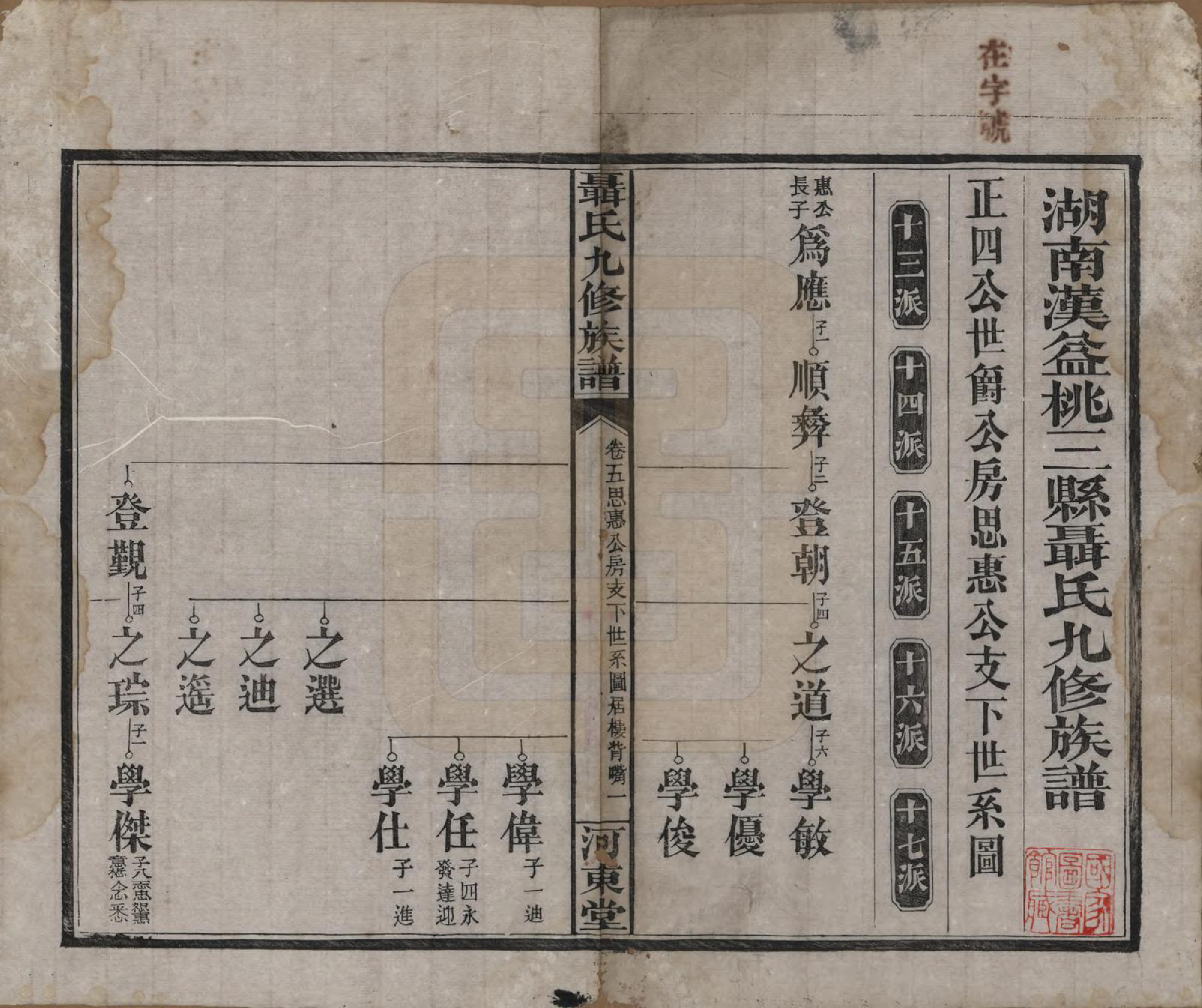 GTJP1109.聂.湖南常德.湖南汉益桃三县聂氏九修族谱.民国38年（1949）_005.pdf_第1页