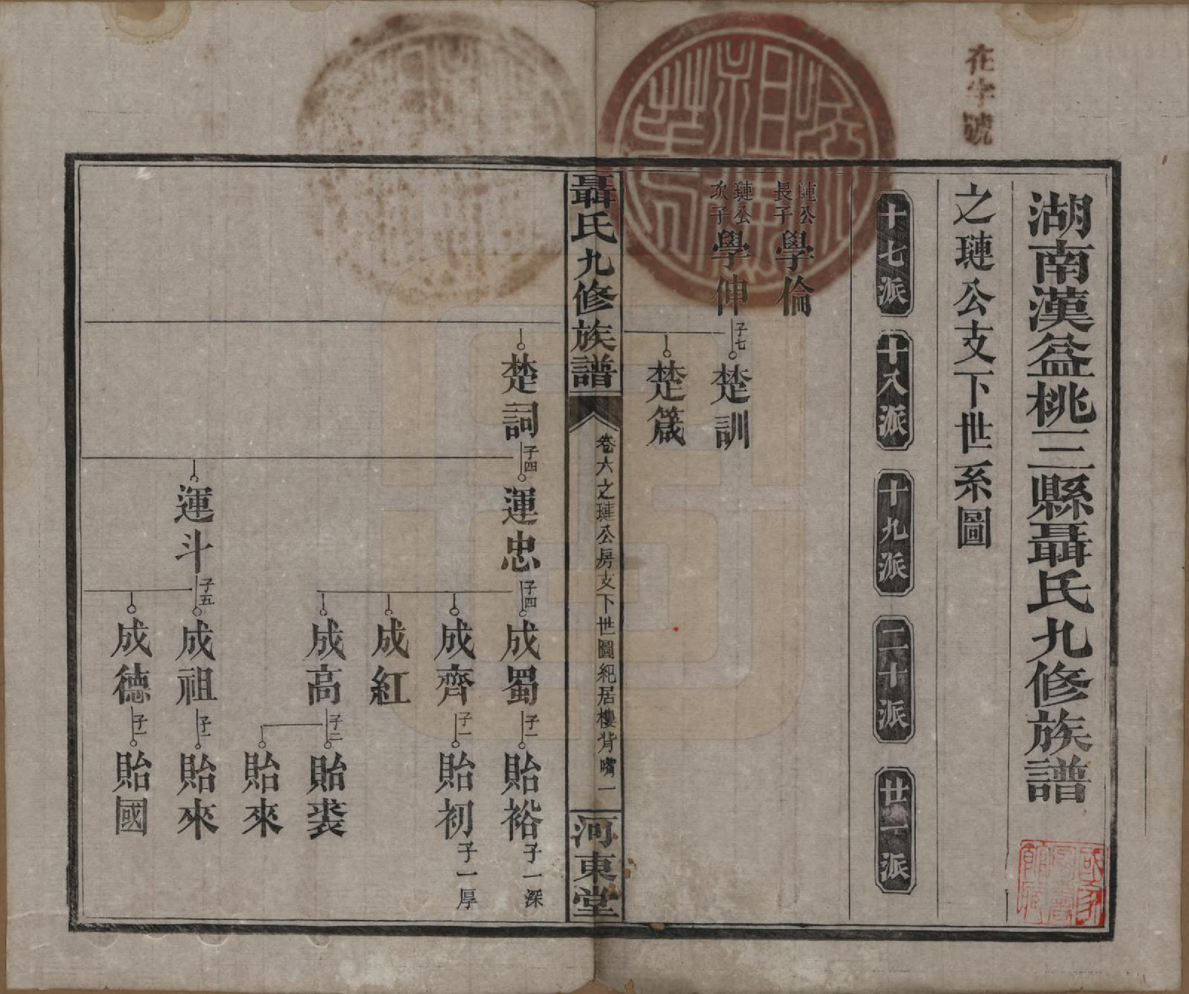 GTJP1109.聂.湖南常德.湖南汉益桃三县聂氏九修族谱.民国38年（1949）_006.pdf_第1页