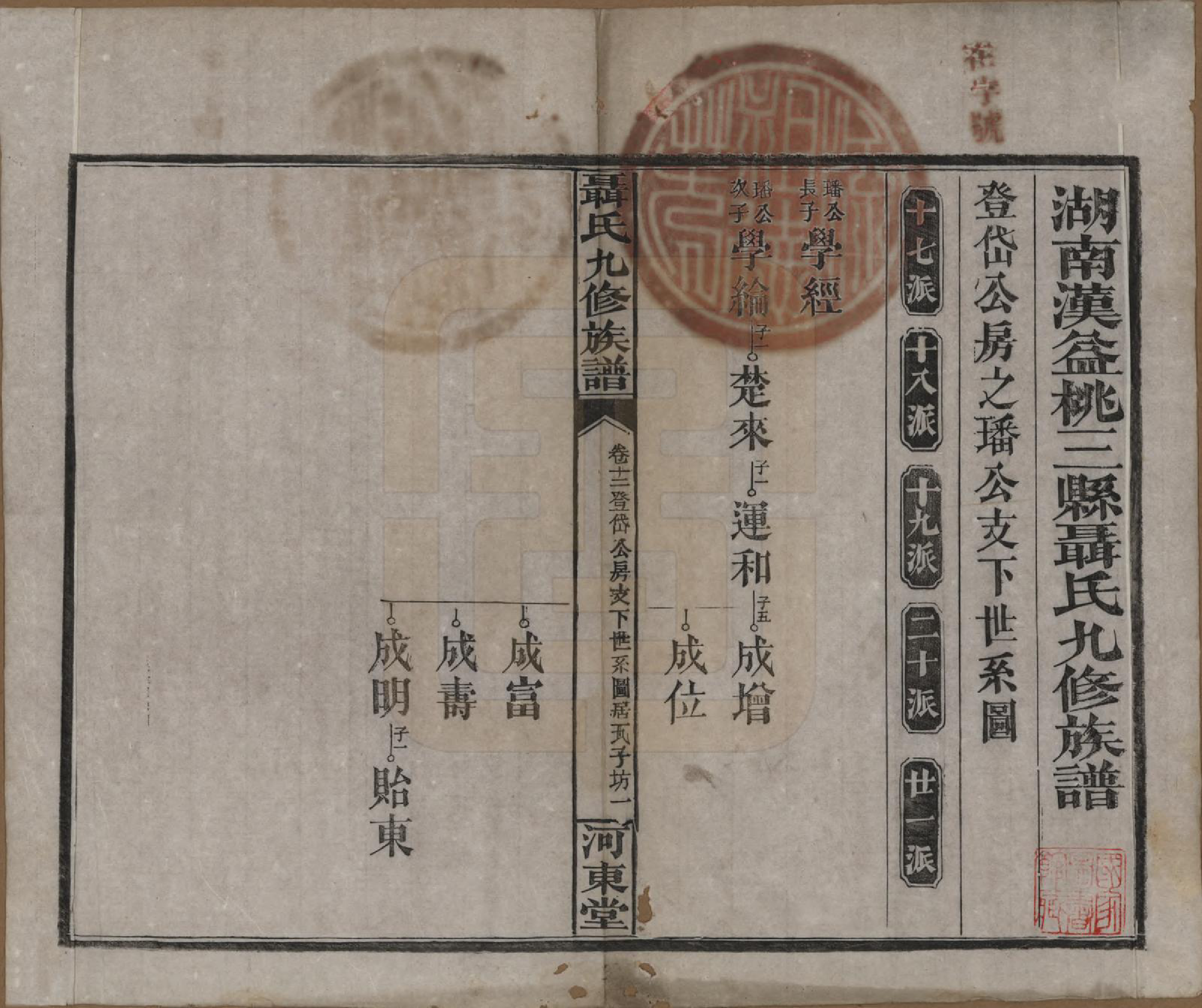 GTJP1109.聂.湖南常德.湖南汉益桃三县聂氏九修族谱.民国38年（1949）_012.pdf_第1页