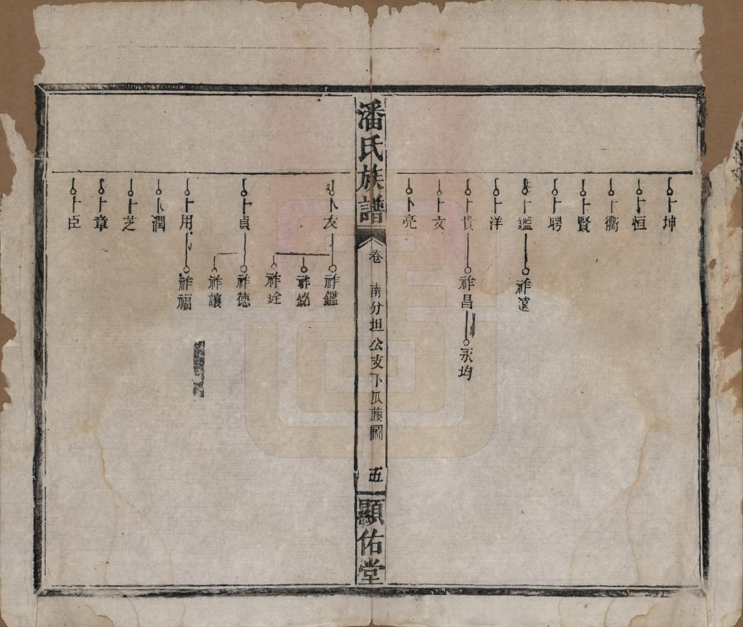 GTJP1123.潘.湖南湘乡.潘氏族谱.清光绪21年[1895]_005.pdf_第3页