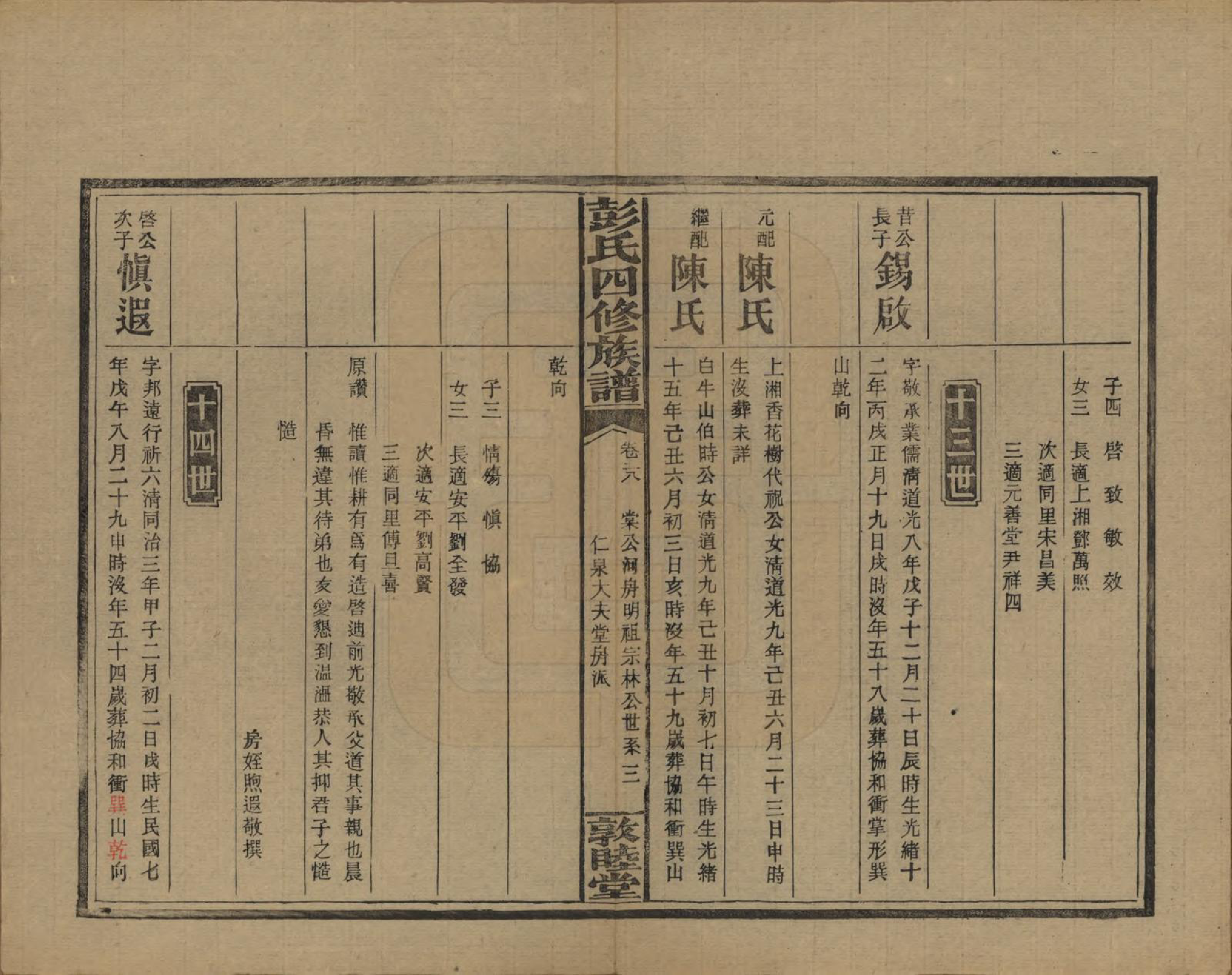 GTJP1142.彭.湖南邵阳.彭氏四修族谱.民国37年[1948]_228.pdf_第3页