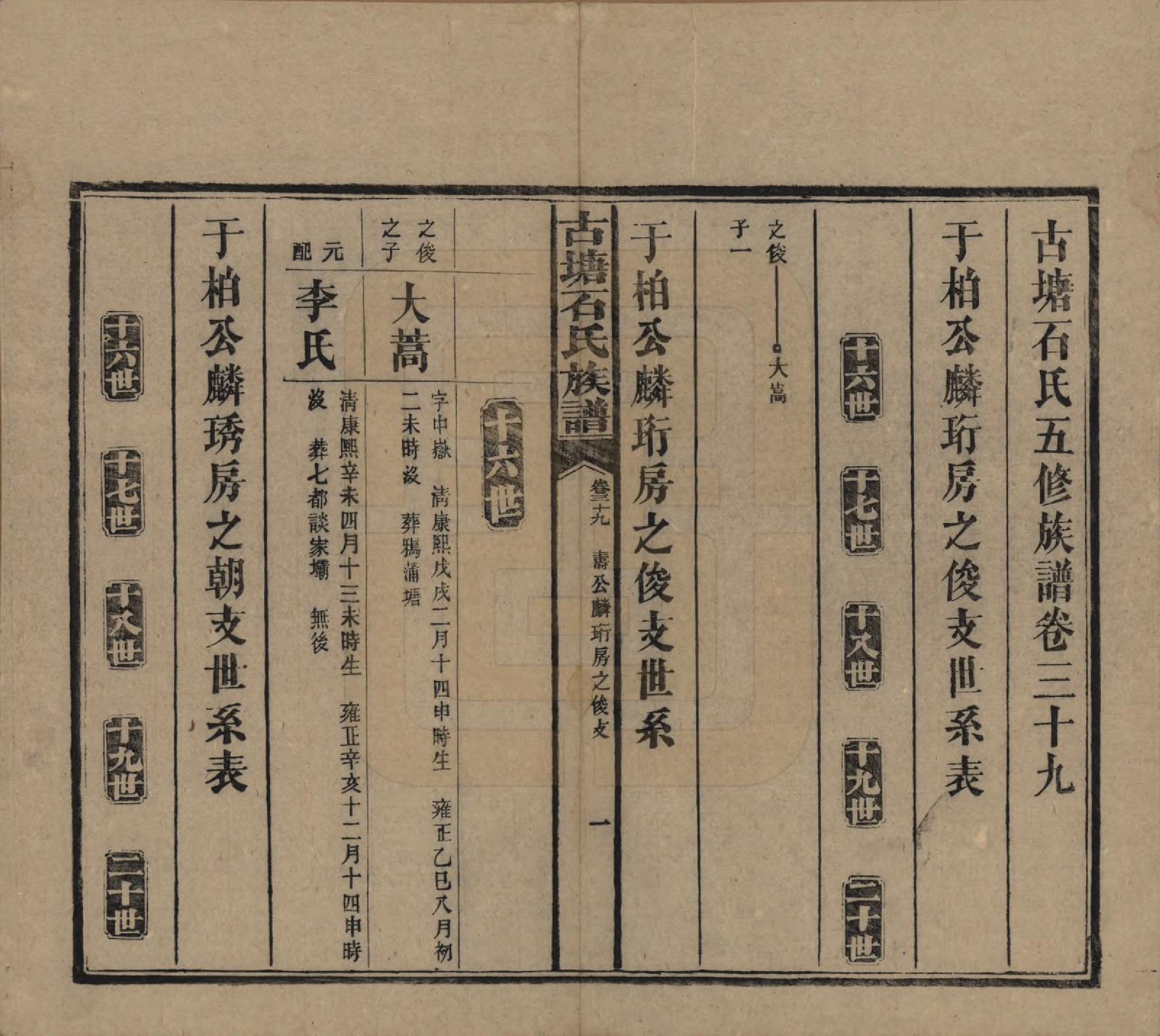 GTJP1312.石.湖南沅江.古塘石氏族谱.民国20年（1931）_039.pdf_第1页