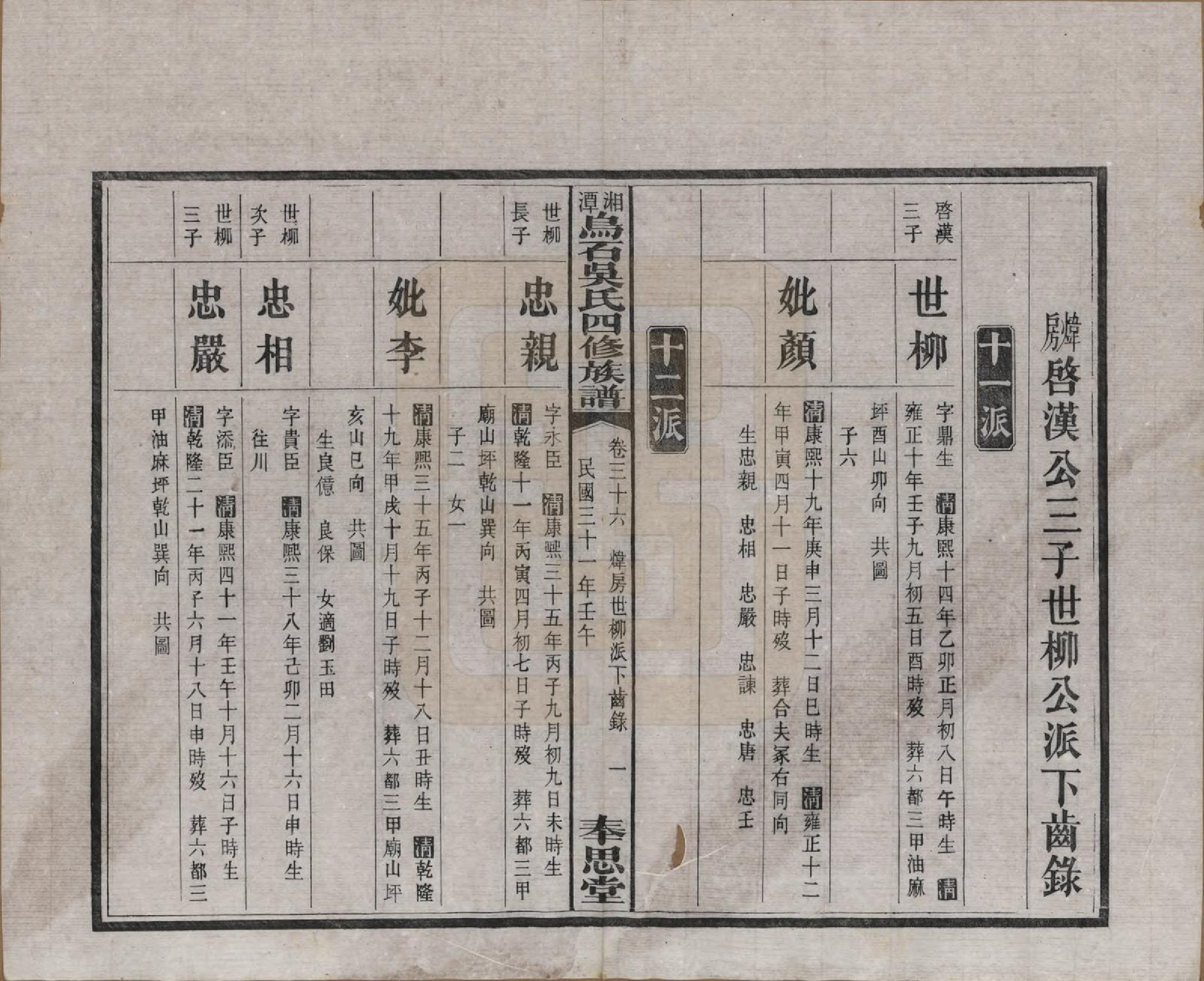 GTJP1662.吴.湖南湘潭.湘潭乌石吴氏四修族谱五十九卷.民国三十一年（1942）_036.pdf_第3页