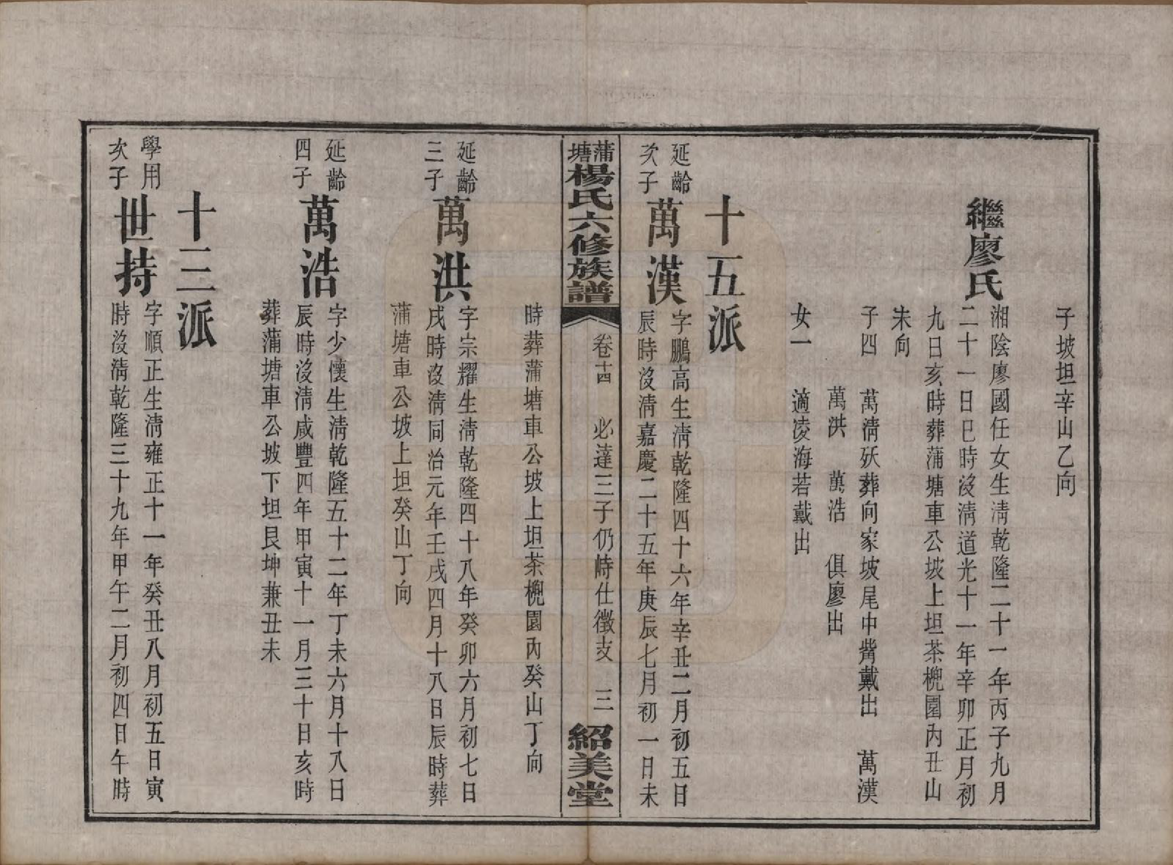 GTJP1941.杨.湖南长沙.蒲塘杨氏六修族谱.民国18年[1929]_014.pdf_第3页