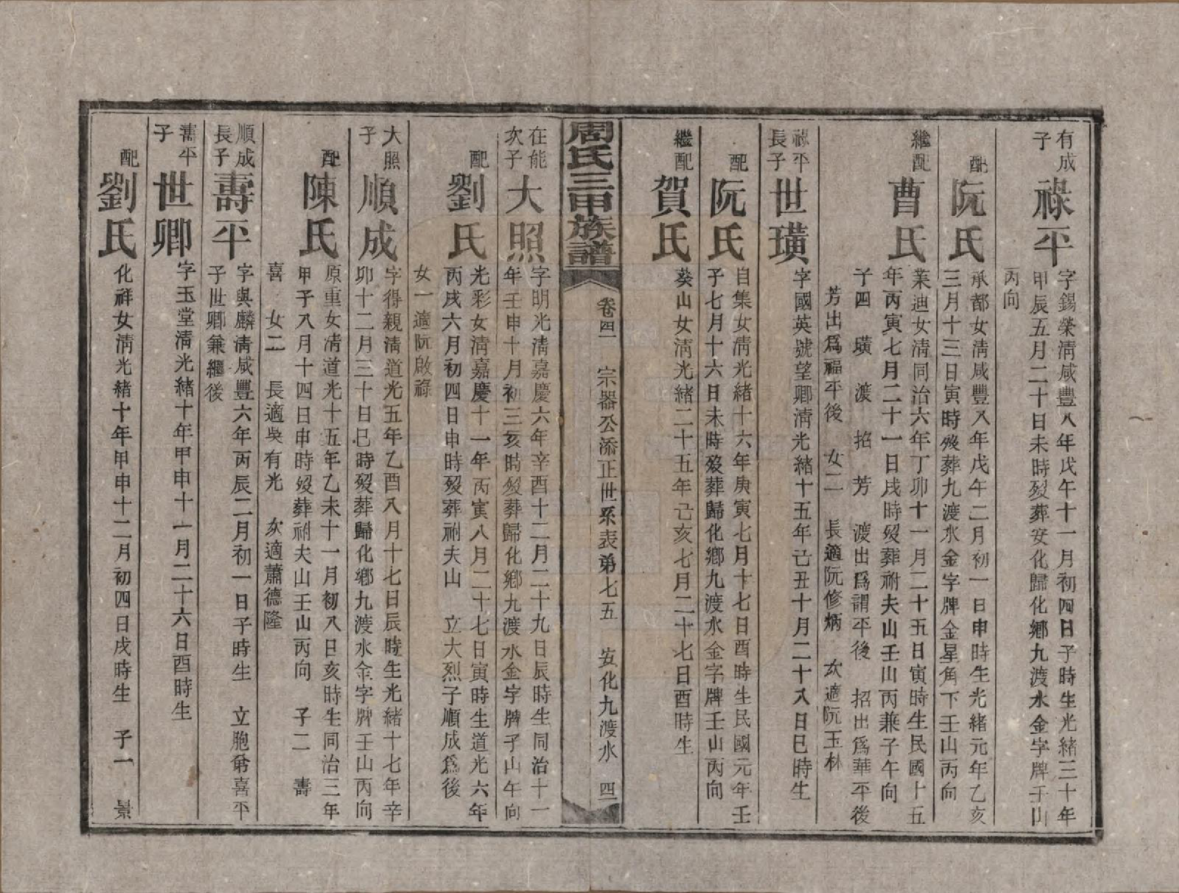 GTJP2282.周.湖南安化.周氏三甲四修族谱.民国19年[1930]_041.pdf_第3页