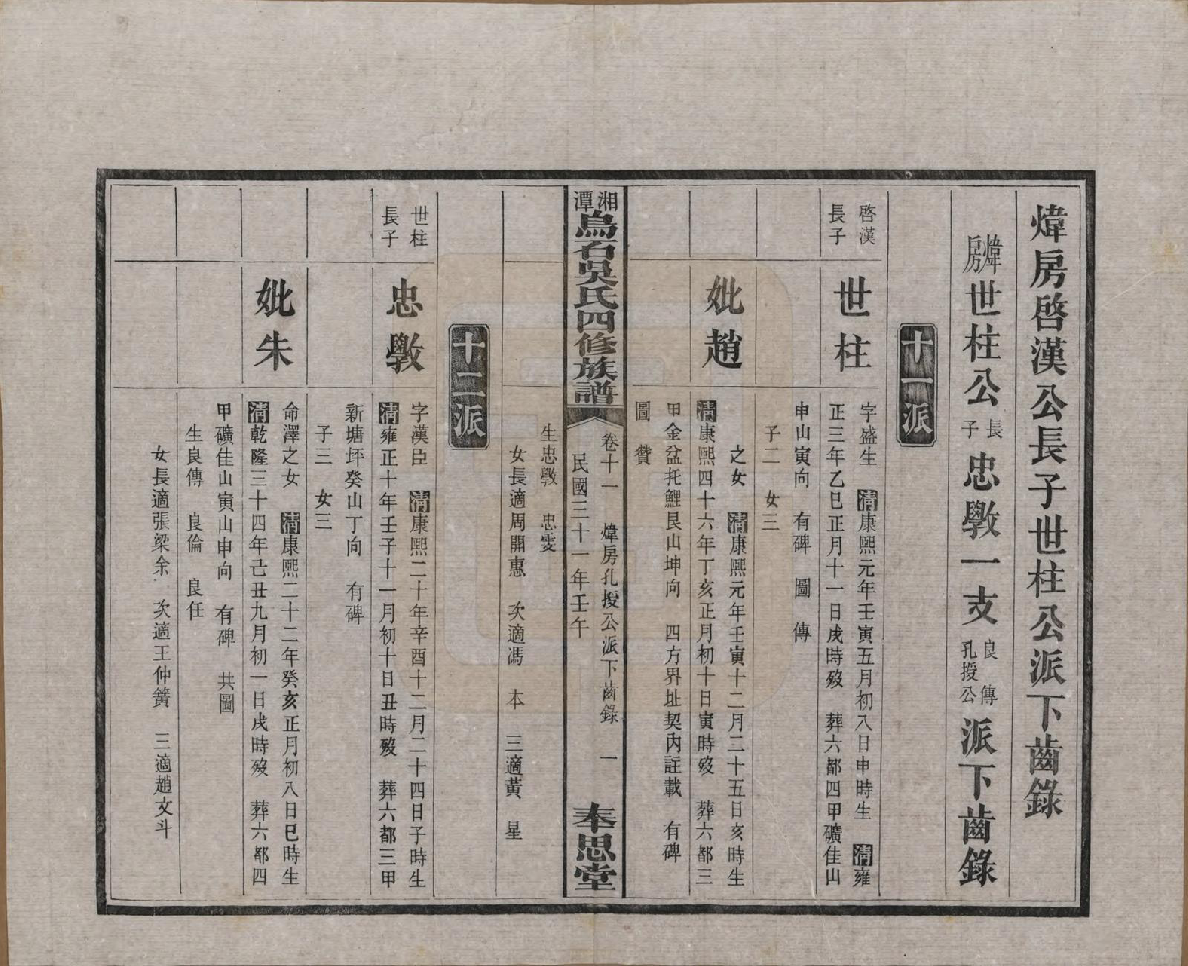 GTJP1662.吴.湖南湘潭.湘潭乌石吴氏四修族谱五十九卷.民国三十一年（1942）_011.pdf_第3页