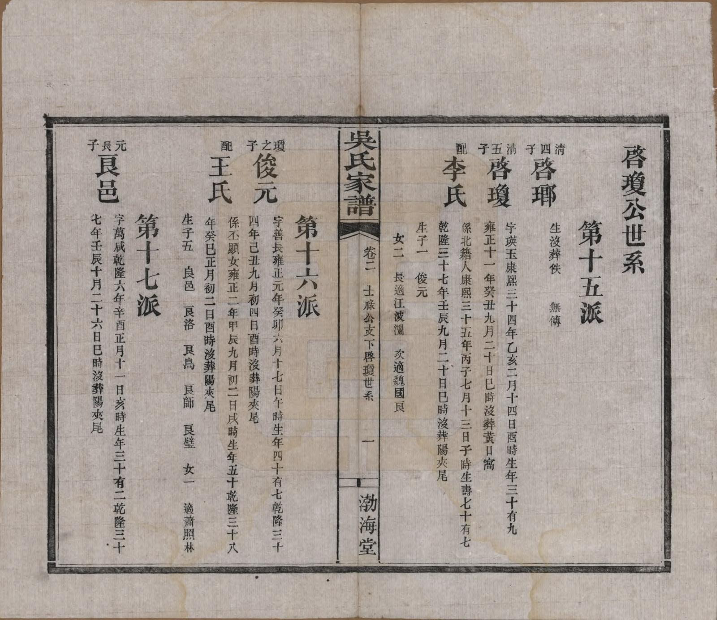 GTJP1688.吴.湖南湘阴.吴氏家谱.清光绪30年（1904）_002.pdf_第1页