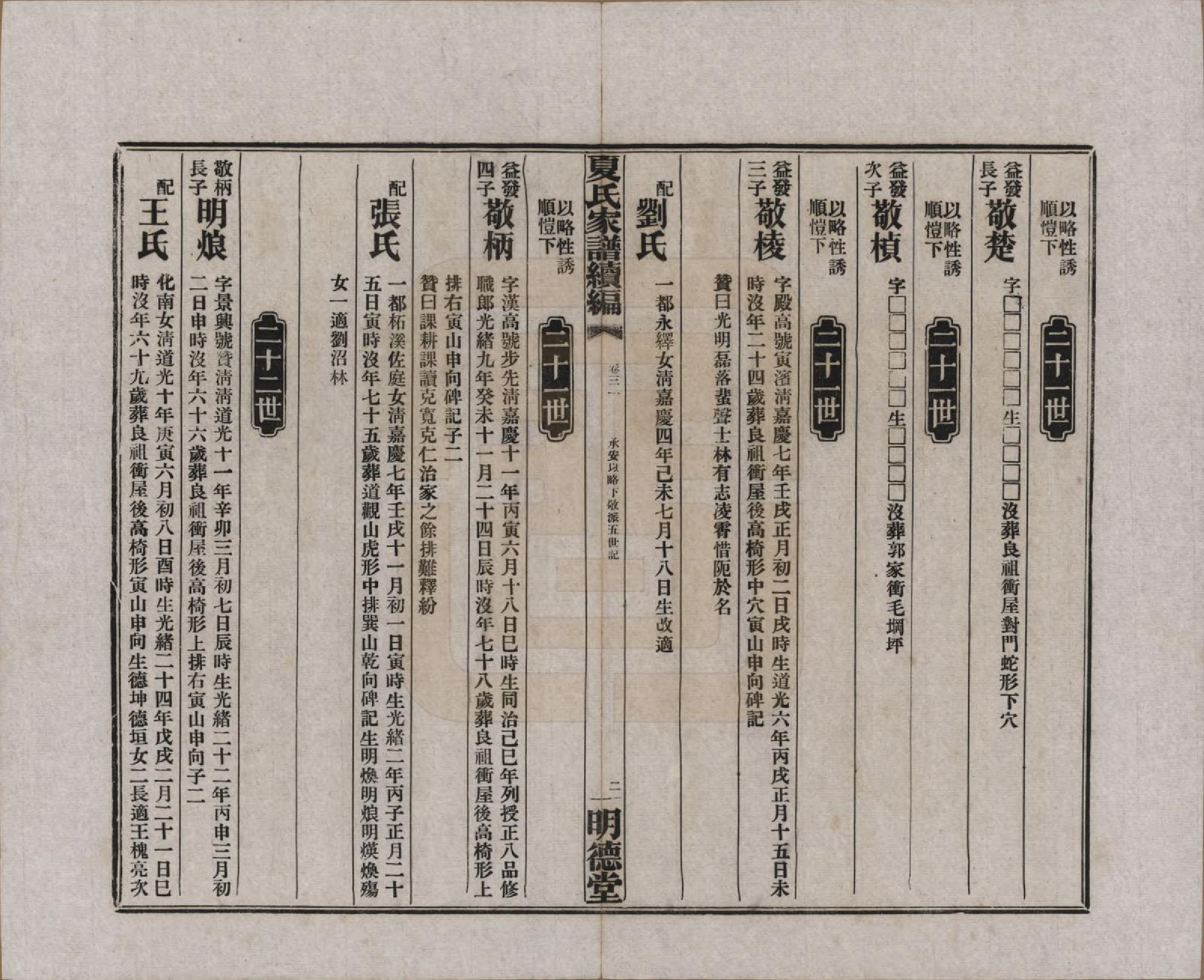 GTJP1725.夏.湖南益阳.夏氏族谱续编.民国二十年(1931)_031.pdf_第2页