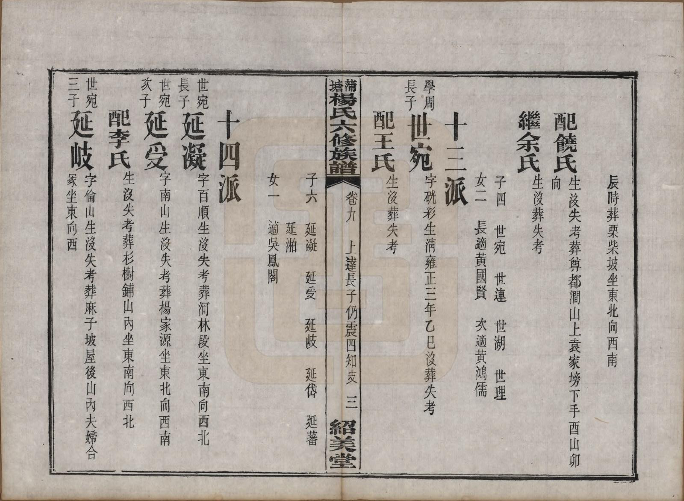 GTJP1941.杨.湖南长沙.蒲塘杨氏六修族谱.民国18年[1929]_009.pdf_第3页