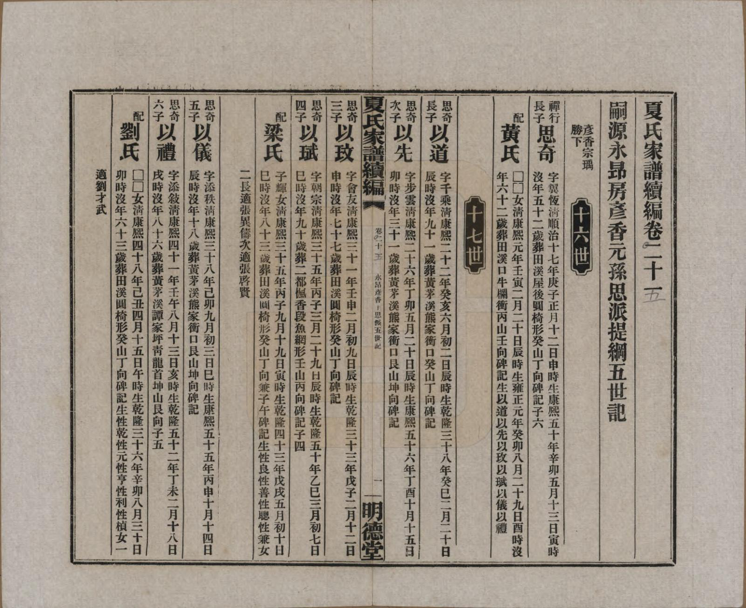 GTJP1725.夏.湖南益阳.夏氏族谱续编.民国二十年(1931)_015.pdf_第1页