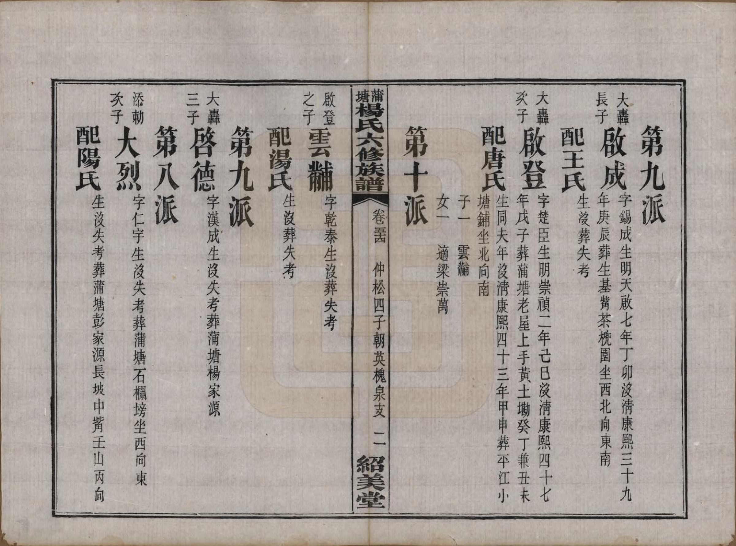 GTJP1941.杨.湖南长沙.蒲塘杨氏六修族谱.民国18年[1929]_054.pdf_第2页