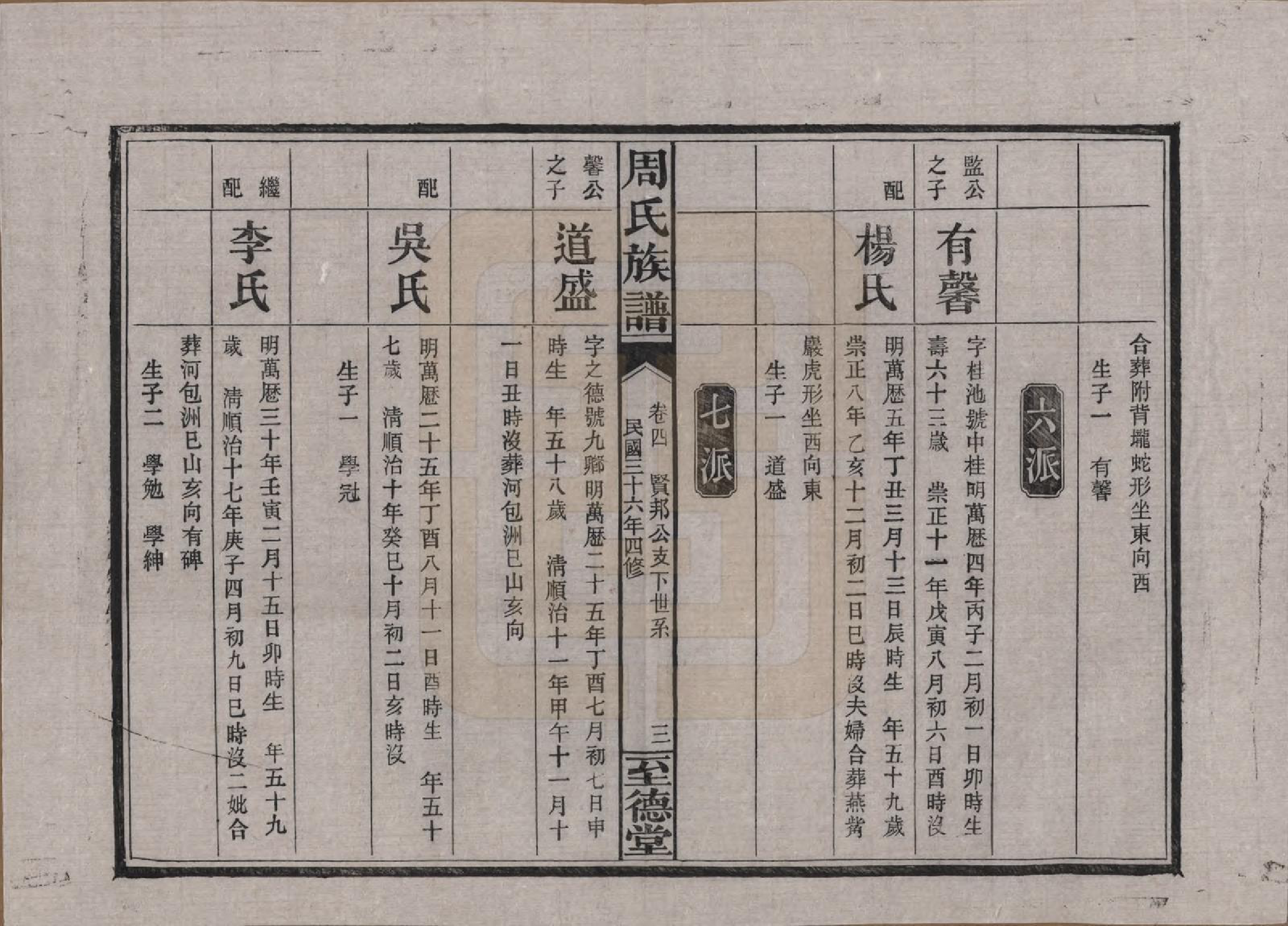 GTJP2288.周.湖南浏阳.金江周氏族谱.民国37年[1948]_004.pdf_第3页