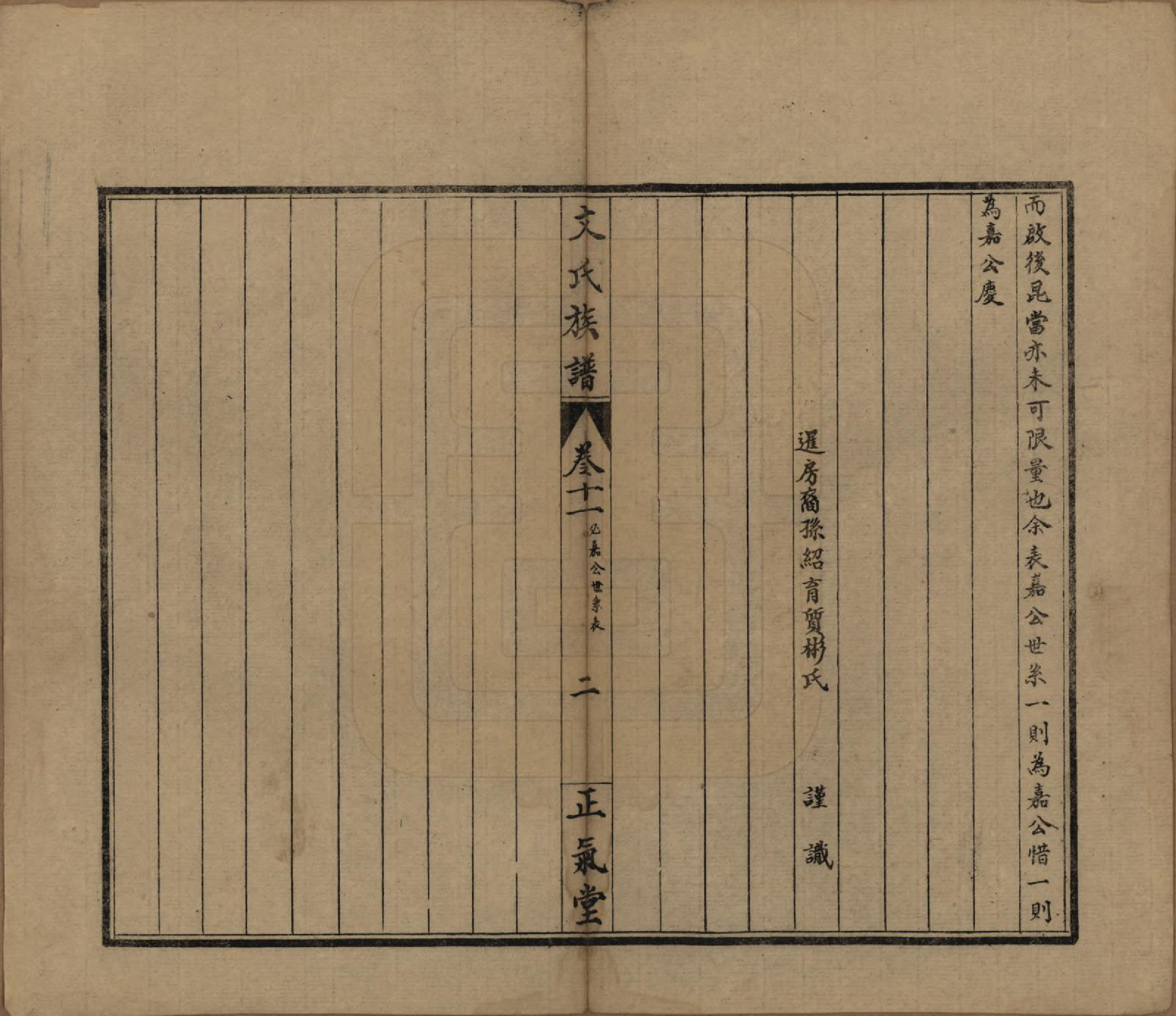 GTJP1637.文.湖南石门.楚南石北文氏族谱.民国三十六年（1948）_011.pdf_第2页