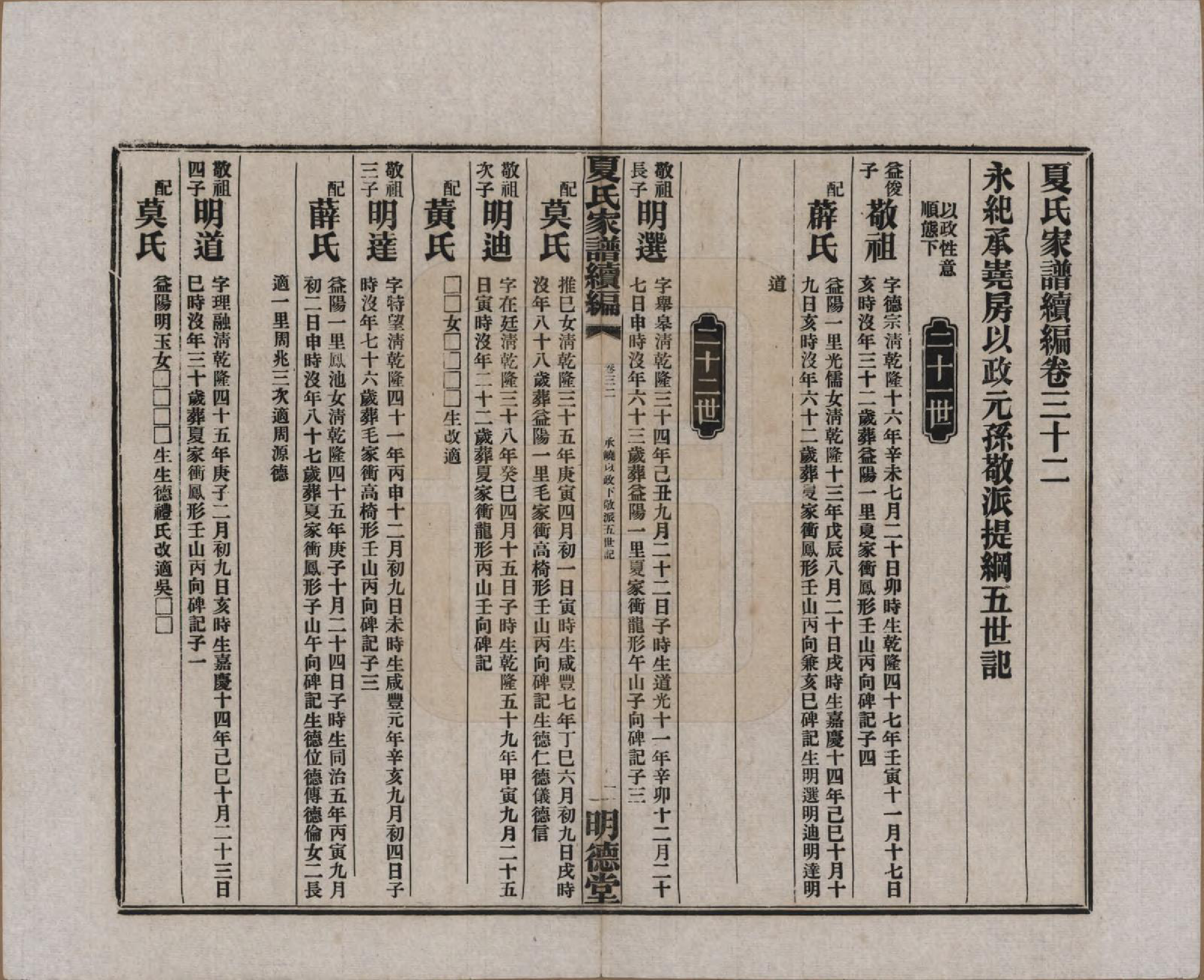 GTJP1725.夏.湖南益阳.夏氏族谱续编.民国二十年(1931)_032.pdf_第1页