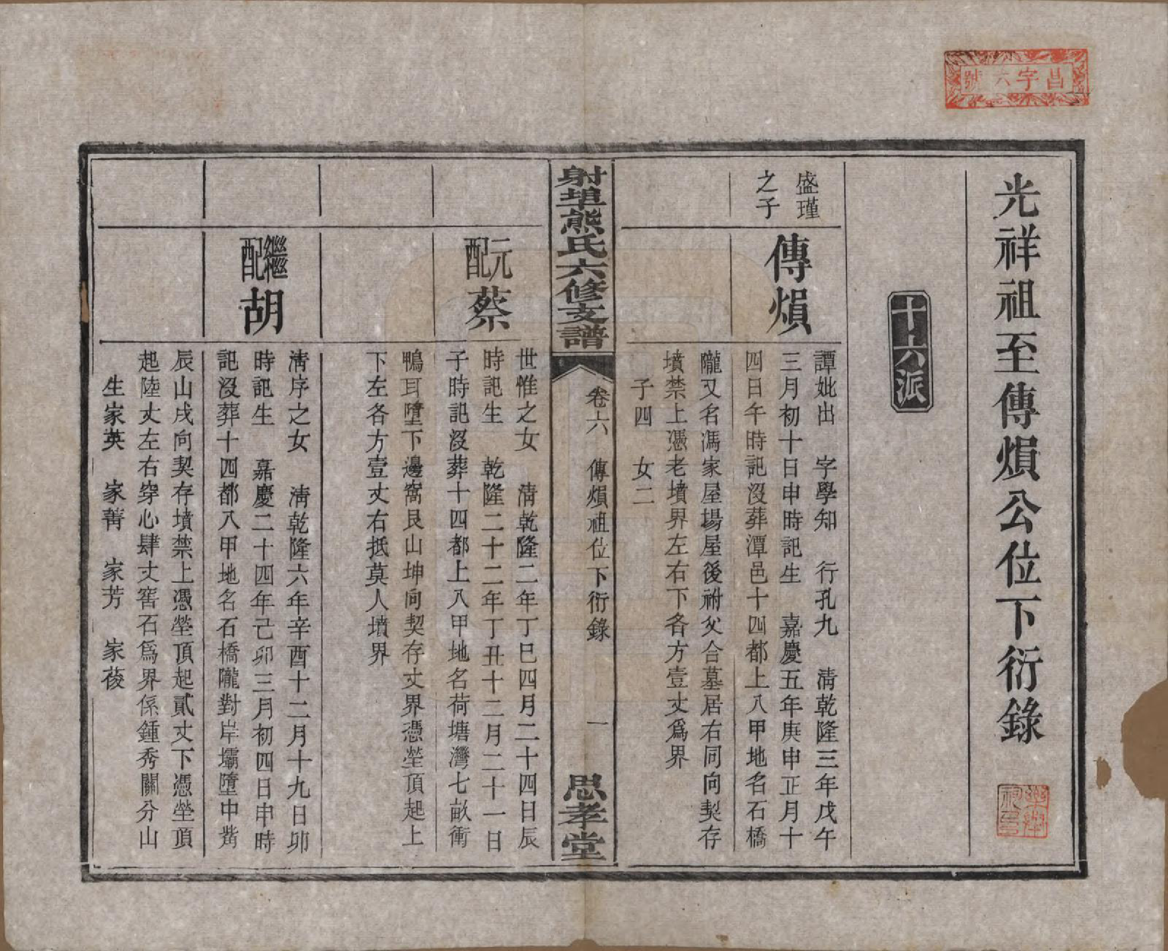 GTJP1806.熊.湖南湘潭.中湘射埠熊氏六修支谱十八卷.民国三年（1914）_006.pdf_第1页