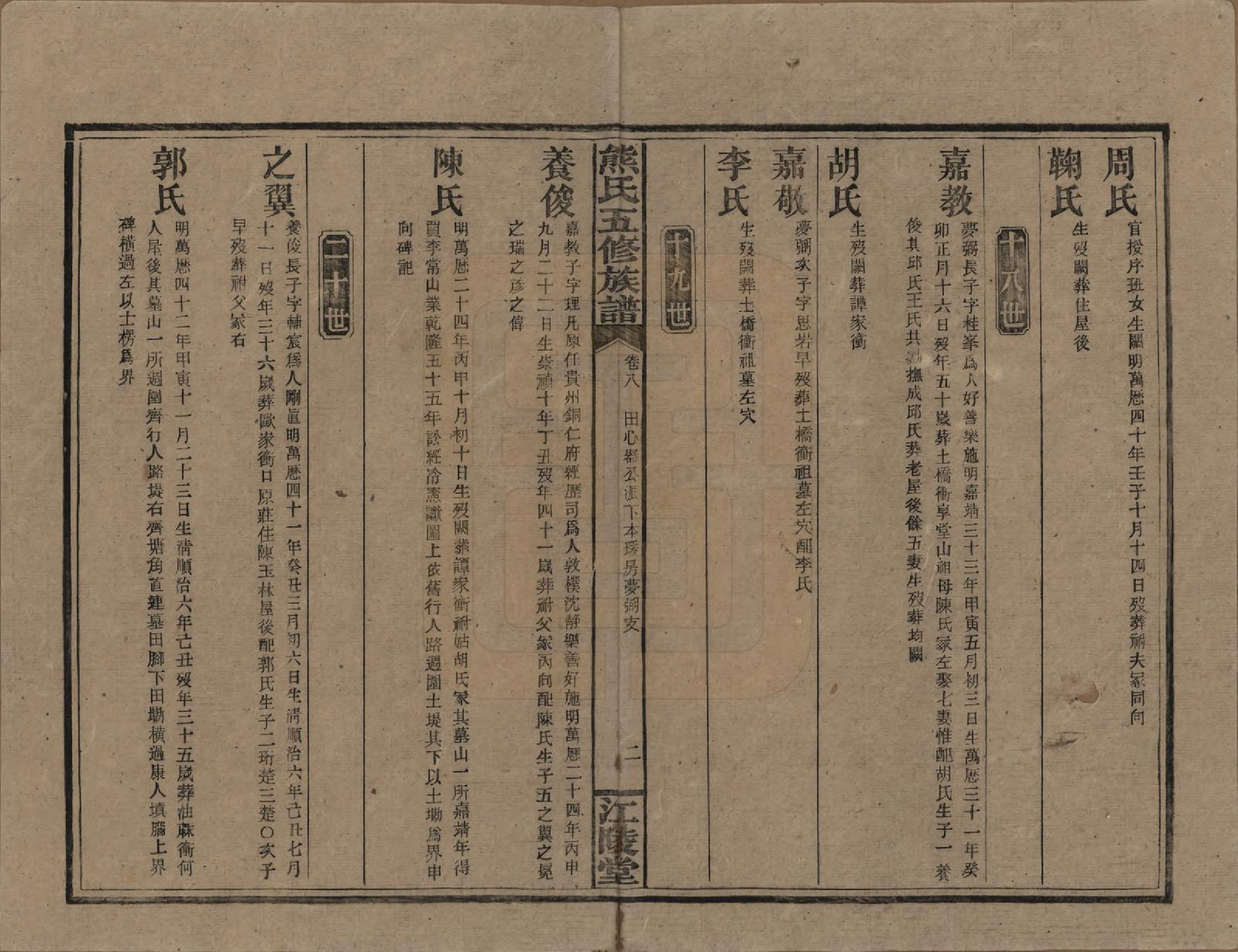 GTJP1811.熊.湖南.熊氏五修族谱三十卷卷首一卷.民国十八年（1929）_008.pdf_第2页