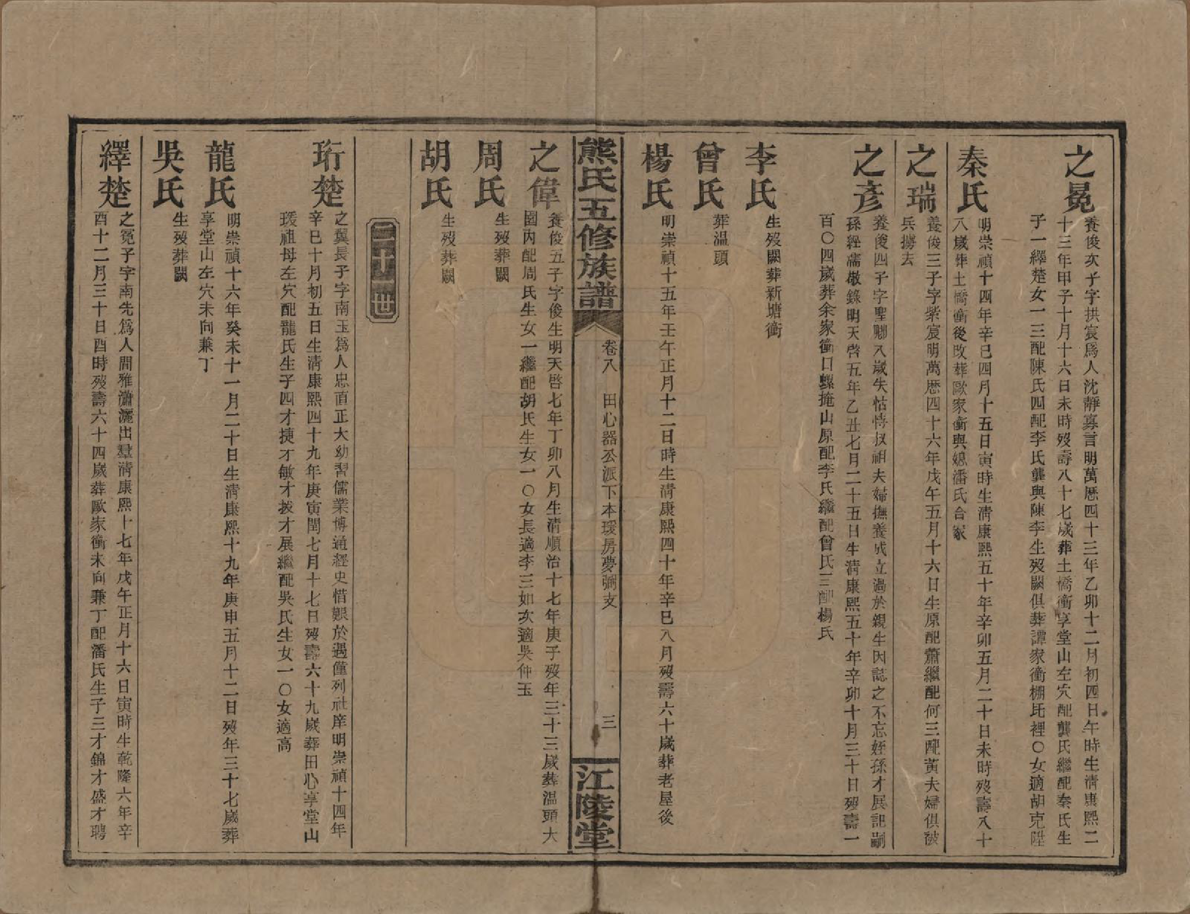 GTJP1811.熊.湖南.熊氏五修族谱三十卷卷首一卷.民国十八年（1929）_008.pdf_第3页