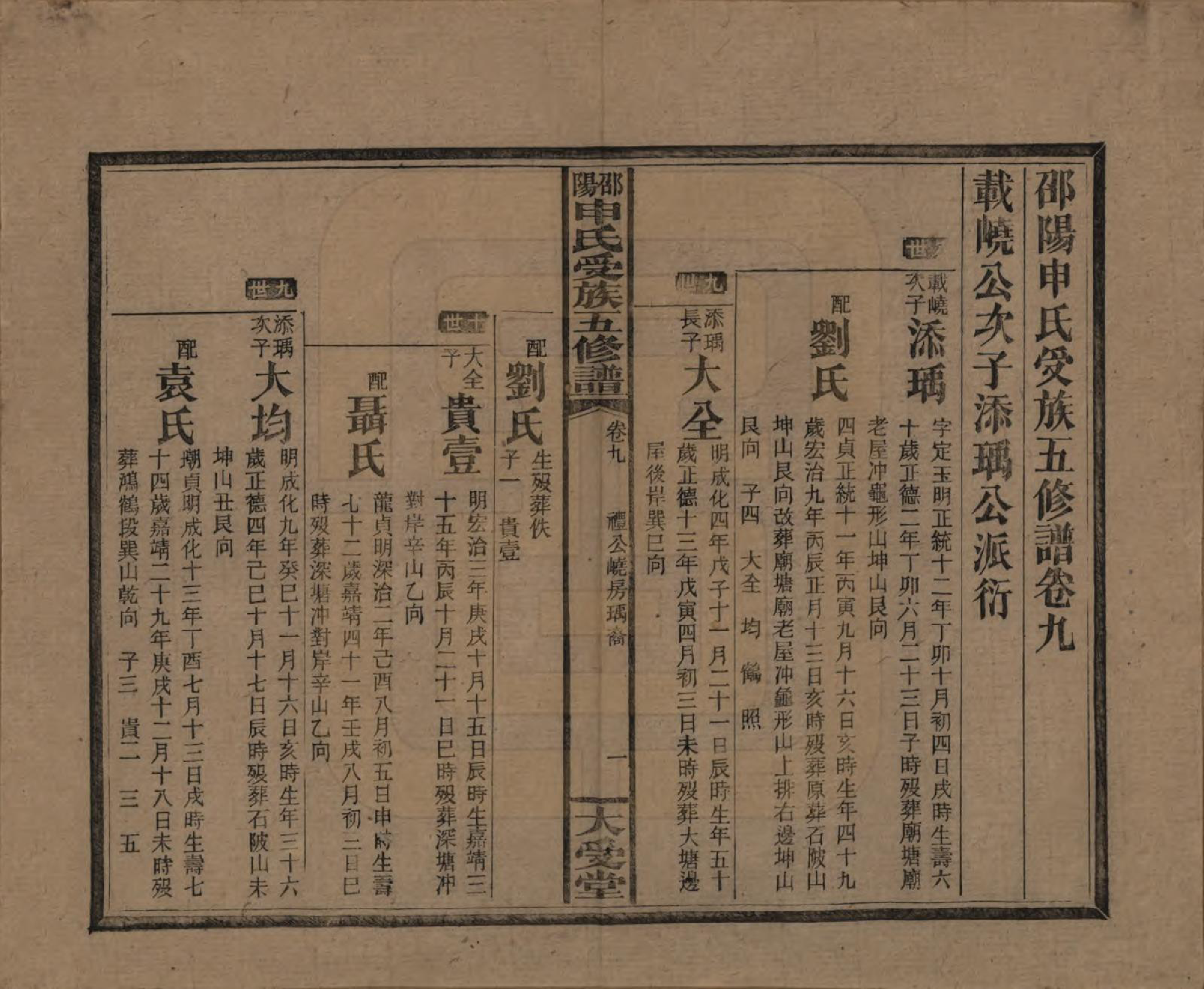 GTJP1251.申.湖南邵阳.邵阴申氏受族五修谱.民国31年(1942)_009.pdf_第1页