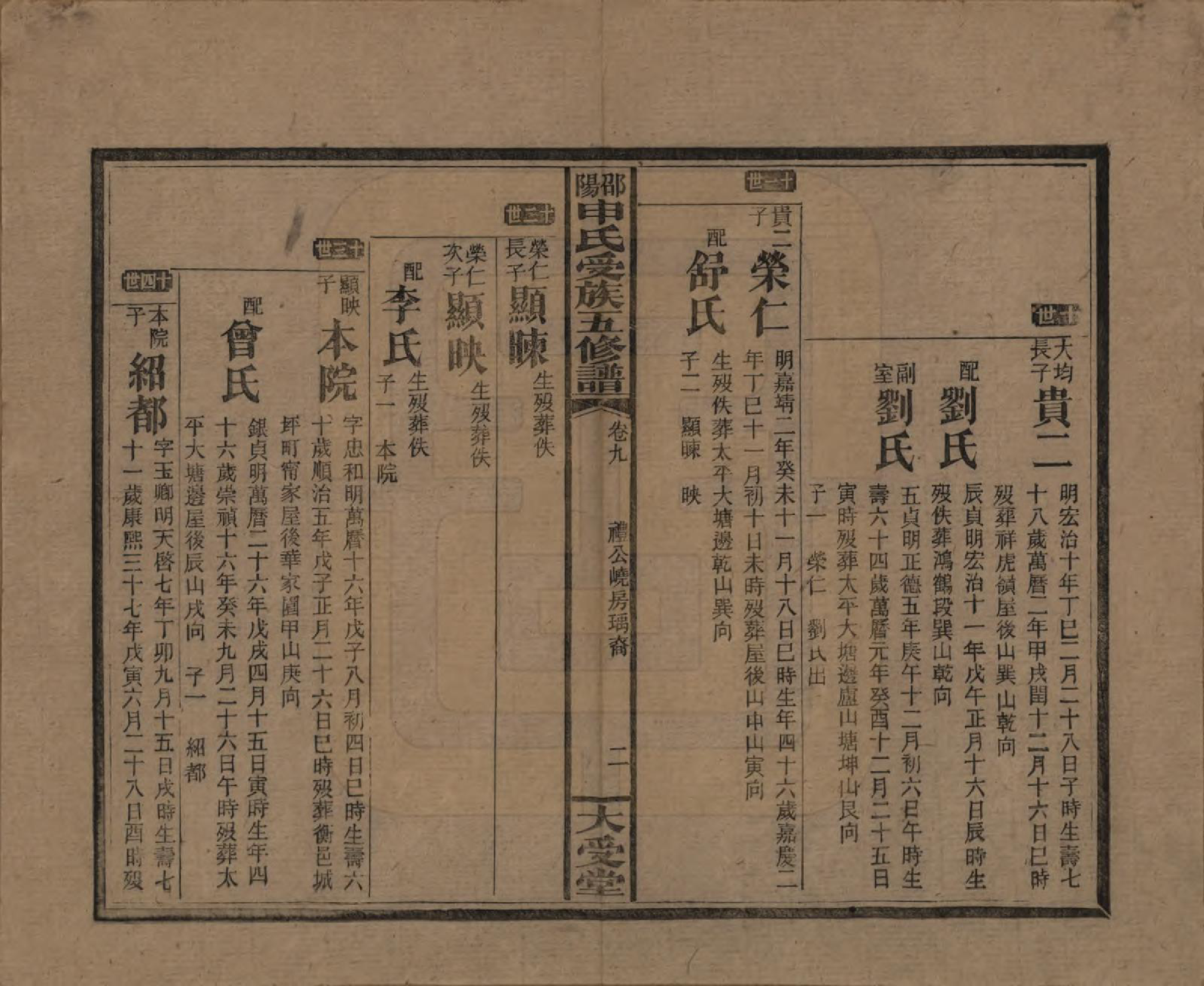 GTJP1251.申.湖南邵阳.邵阴申氏受族五修谱.民国31年(1942)_009.pdf_第2页