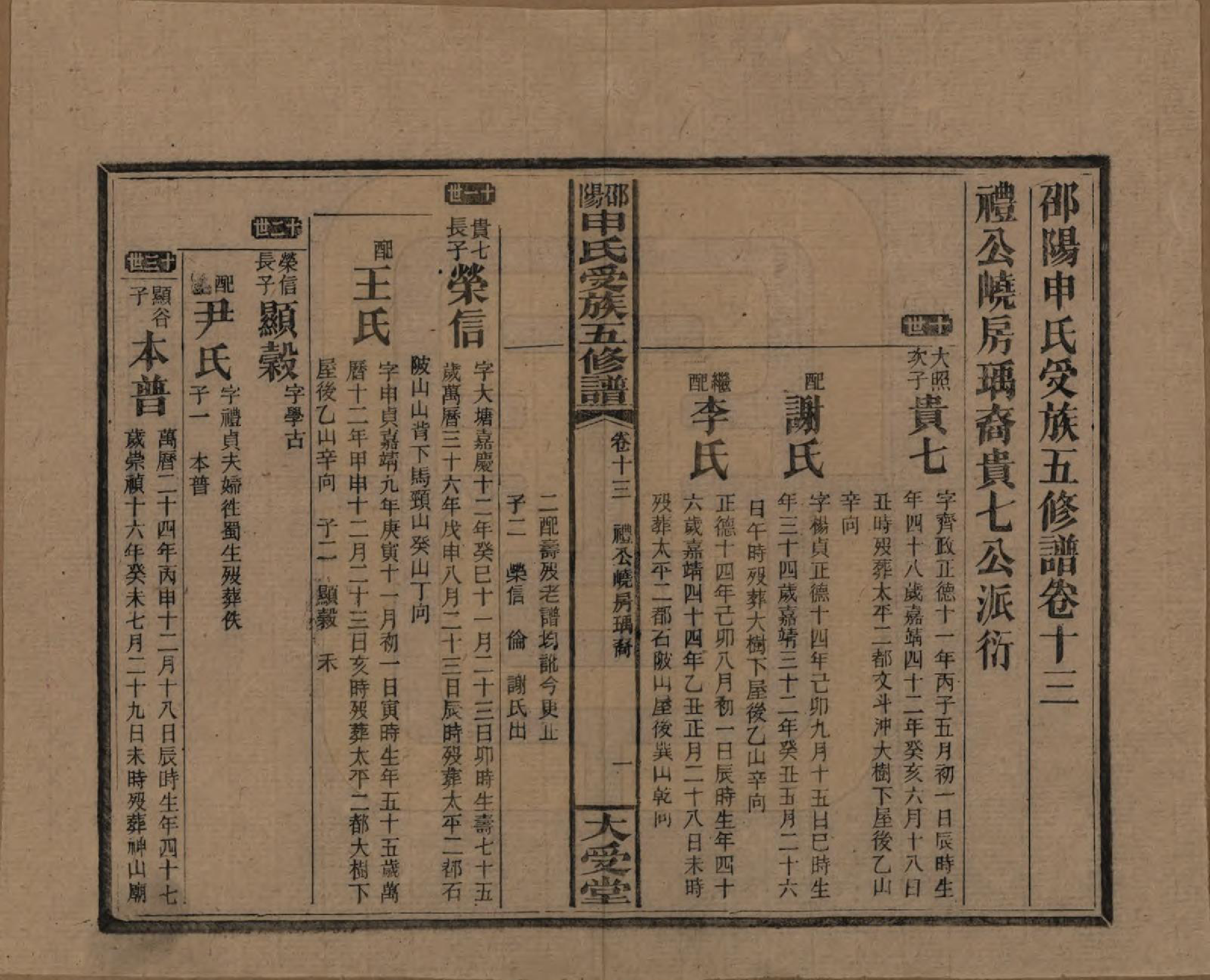 GTJP1251.申.湖南邵阳.邵阴申氏受族五修谱.民国31年(1942)_013.pdf_第1页