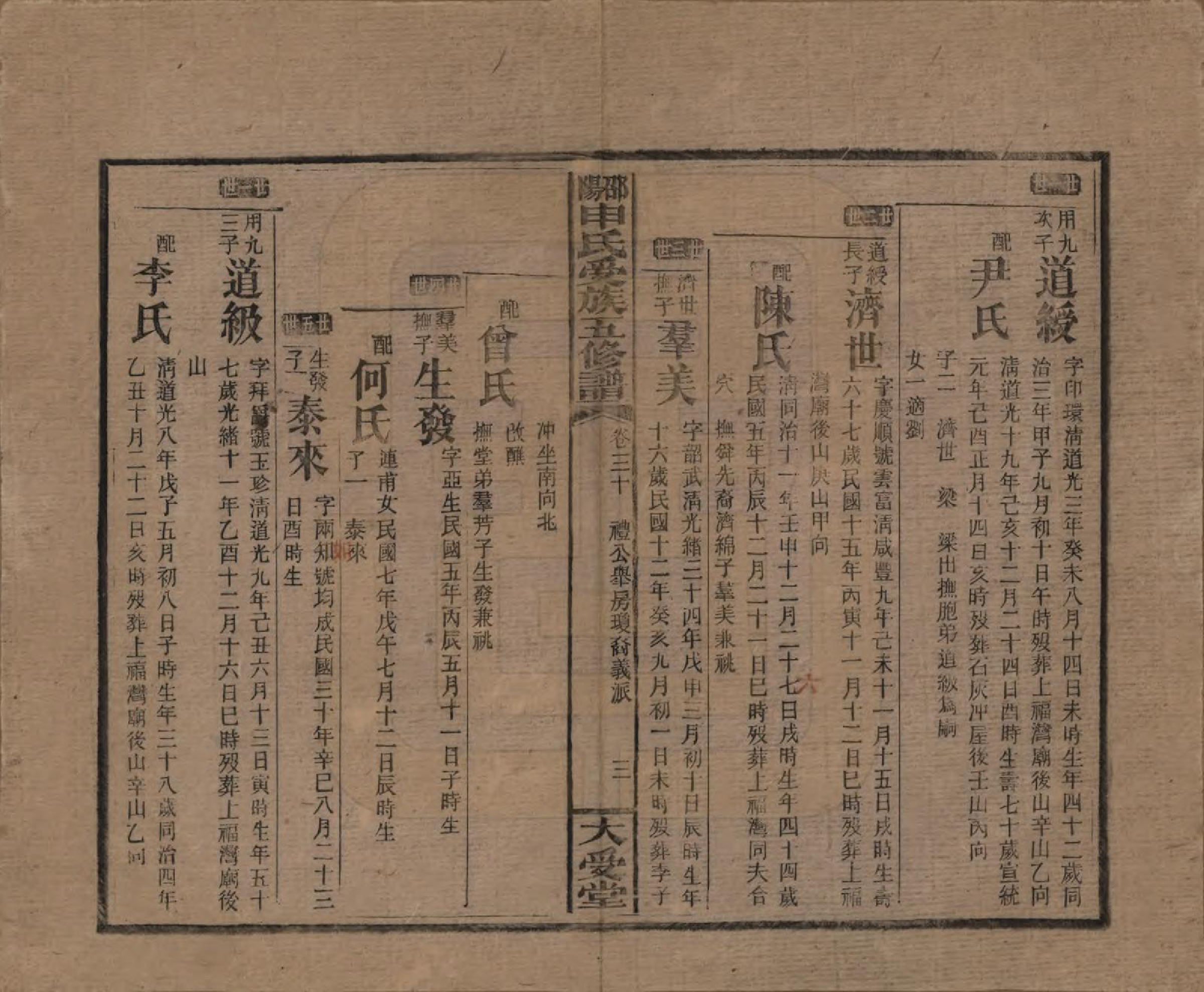 GTJP1251.申.湖南邵阳.邵阴申氏受族五修谱.民国31年(1942)_030.pdf_第3页