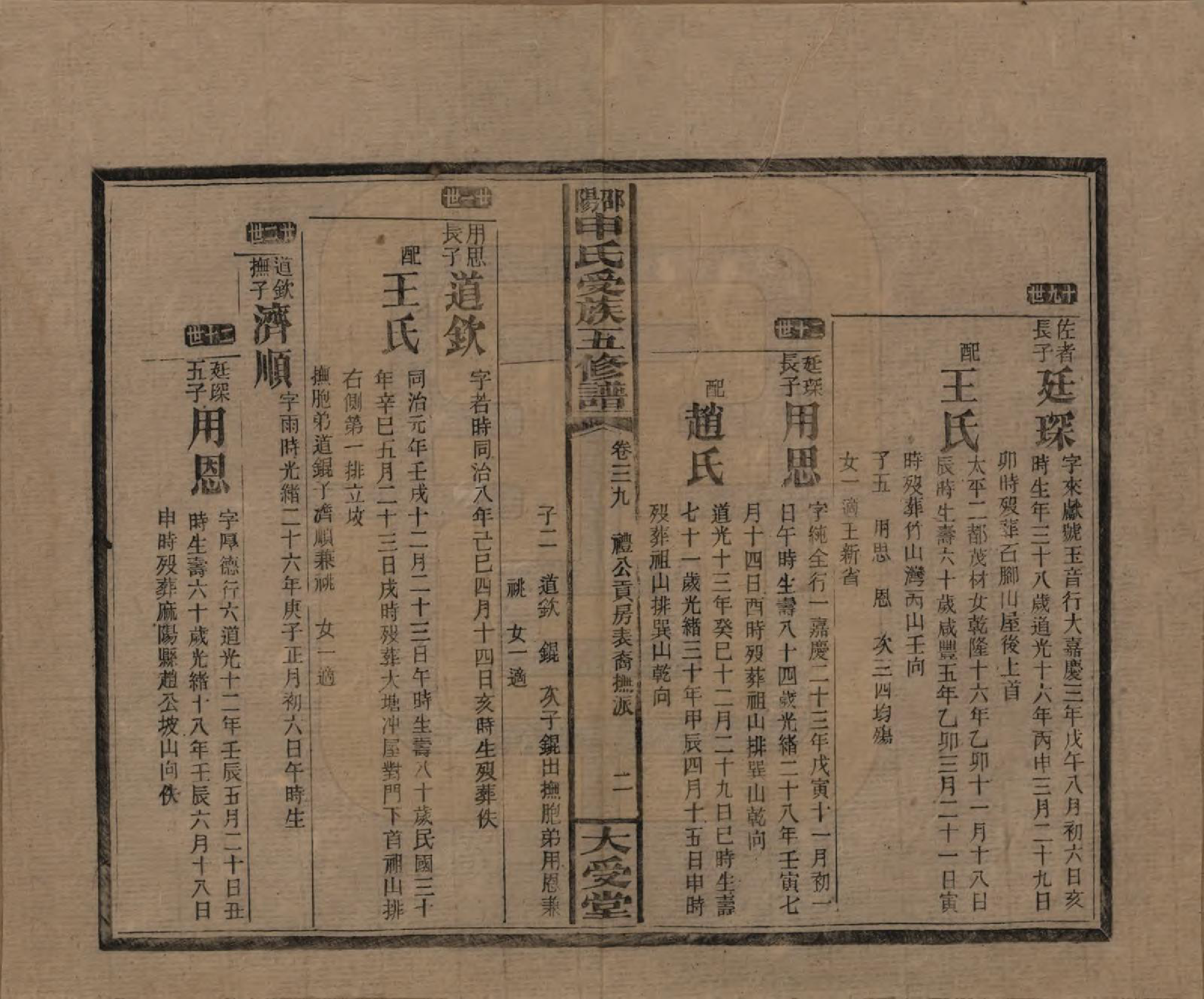 GTJP1251.申.湖南邵阳.邵阴申氏受族五修谱.民国31年(1942)_039.pdf_第2页