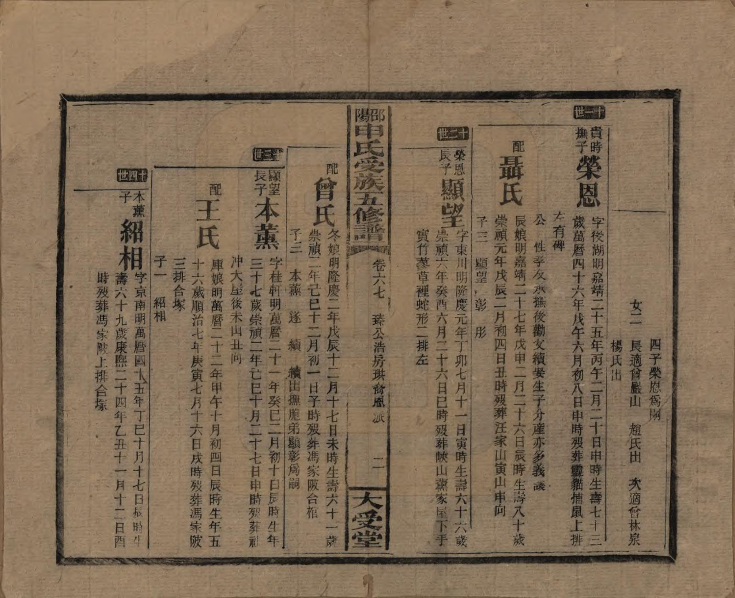 GTJP1251.申.湖南邵阳.邵阴申氏受族五修谱.民国31年(1942)_067.pdf_第2页