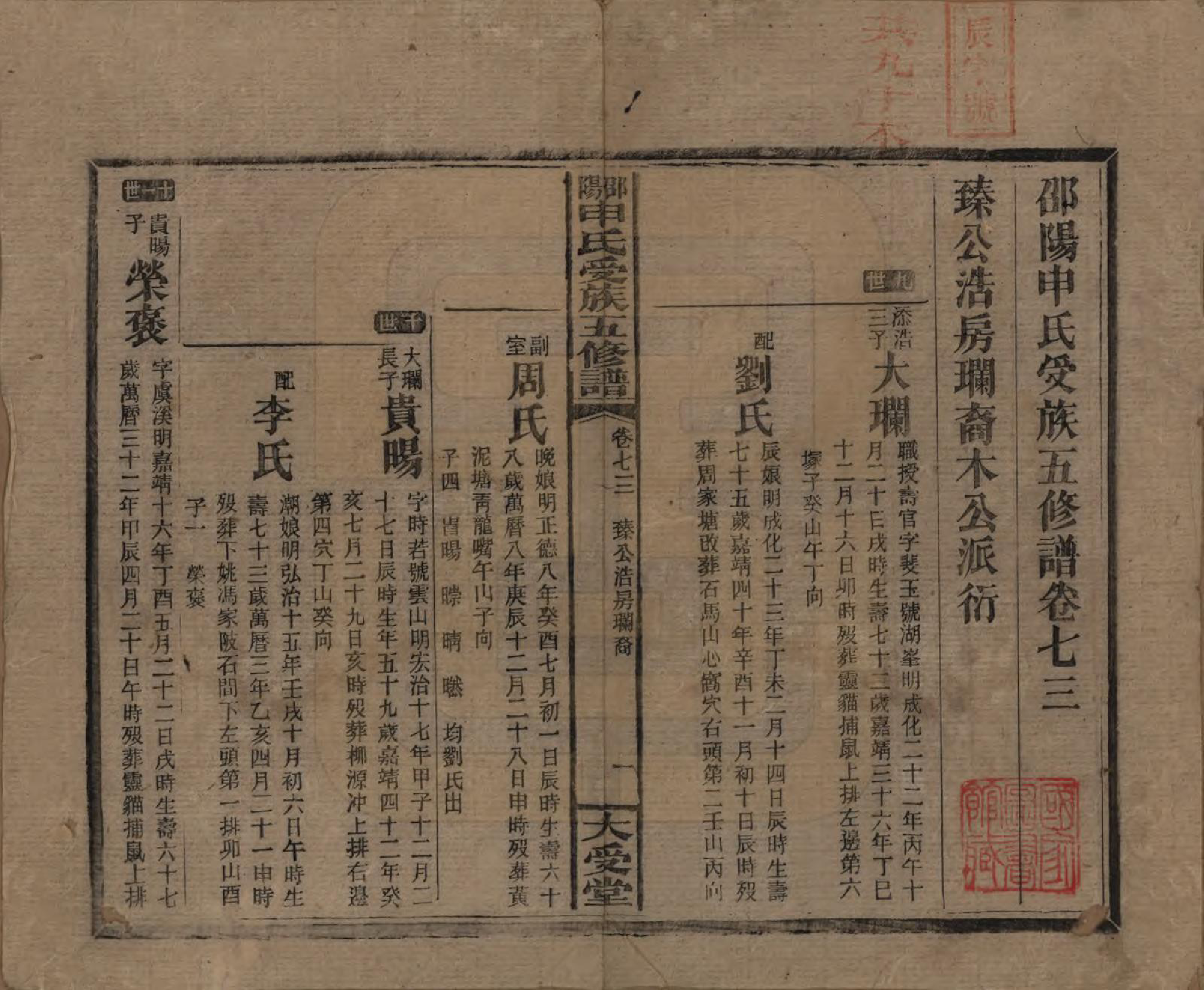 GTJP1251.申.湖南邵阳.邵阴申氏受族五修谱.民国31年(1942)_073.pdf_第1页