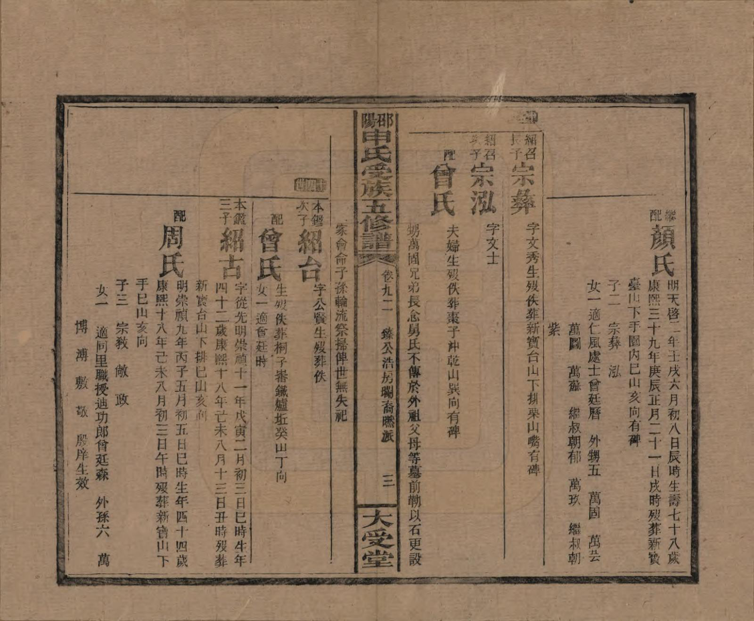 GTJP1251.申.湖南邵阳.邵阴申氏受族五修谱.民国31年(1942)_092.pdf_第3页