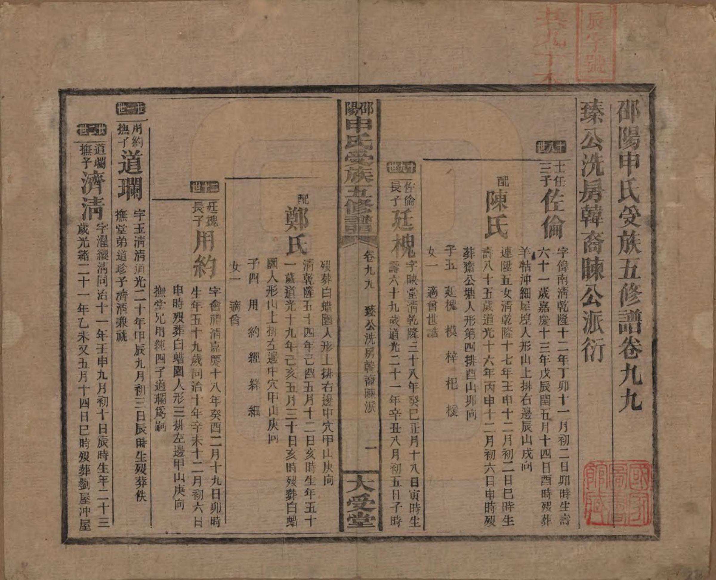 GTJP1251.申.湖南邵阳.邵阴申氏受族五修谱.民国31年(1942)_099.pdf_第1页