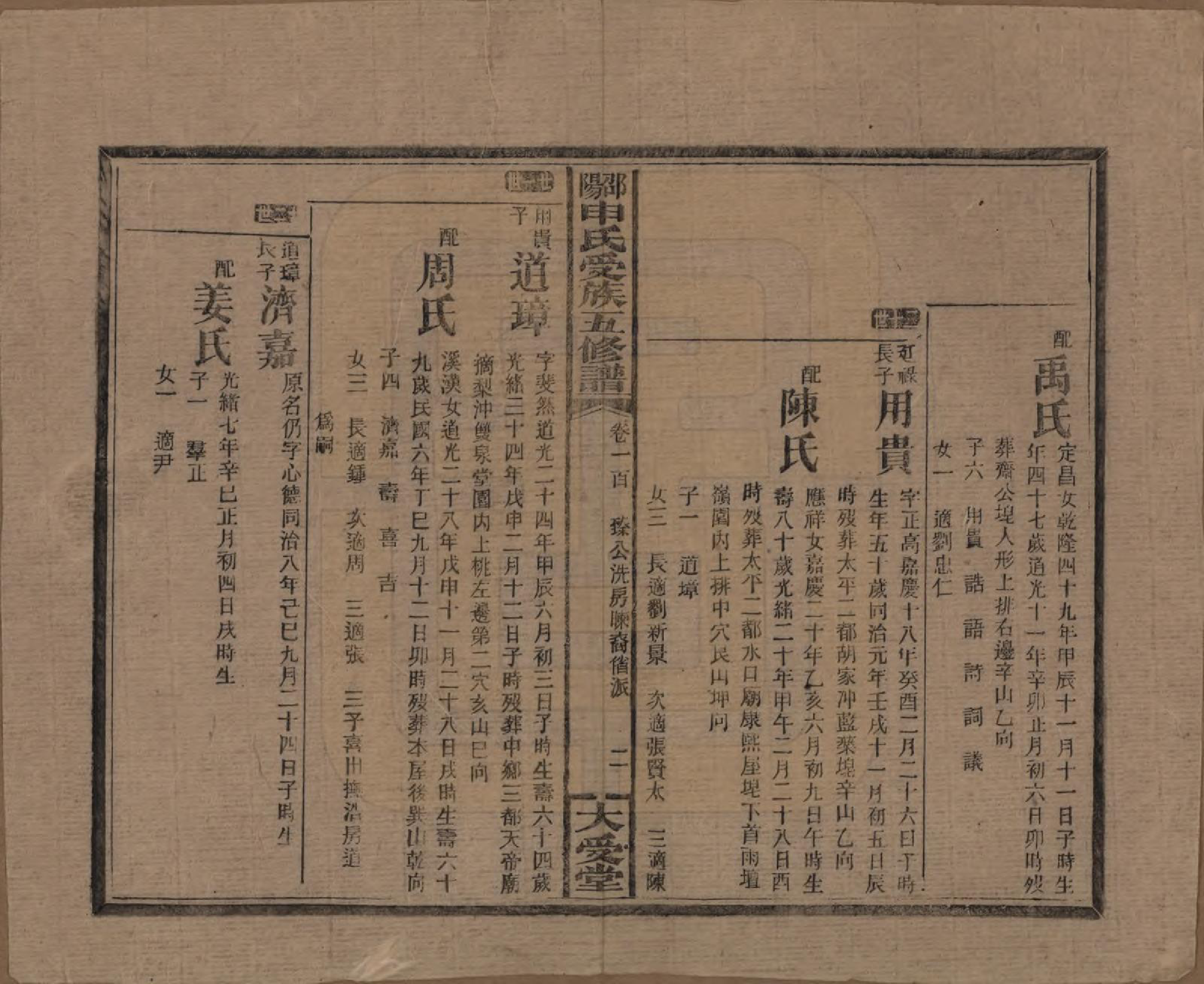 GTJP1251.申.湖南邵阳.邵阴申氏受族五修谱.民国31年(1942)_100.pdf_第2页