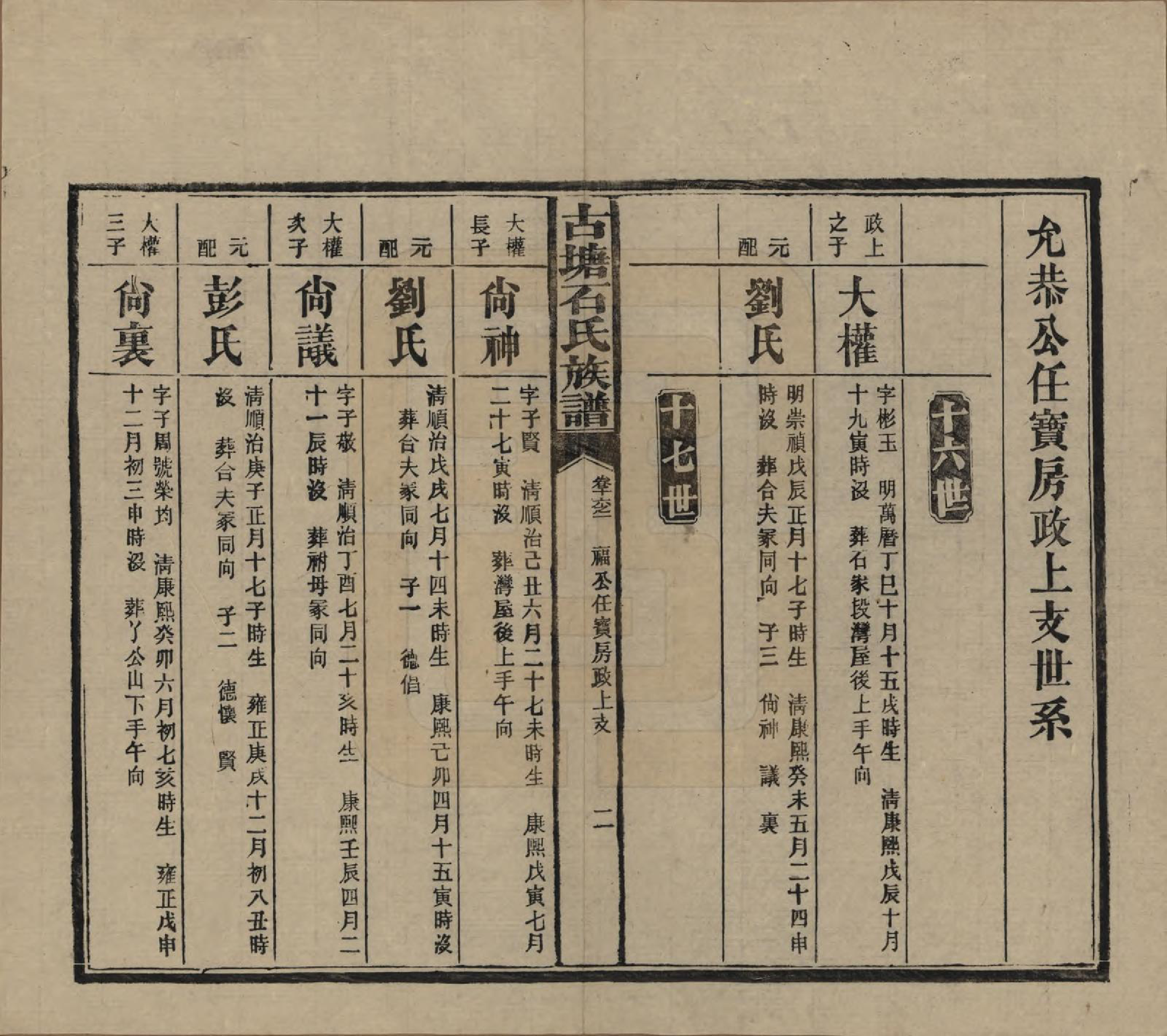 GTJP1312.石.湖南沅江.古塘石氏族谱.民国20年（1931）_016.pdf_第2页