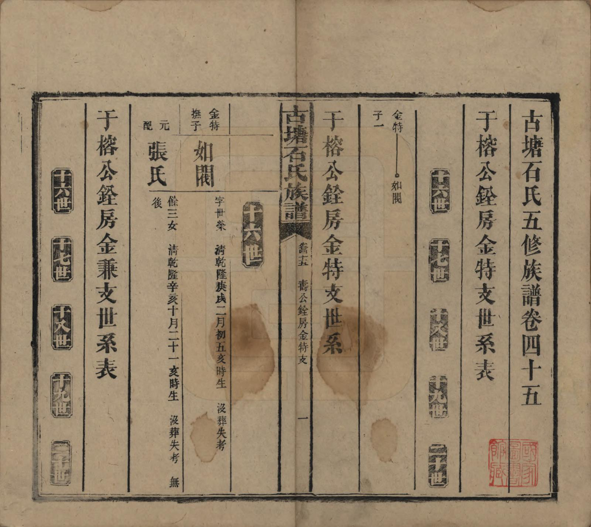 GTJP1312.石.湖南沅江.古塘石氏族谱.民国20年（1931）_045.pdf_第1页