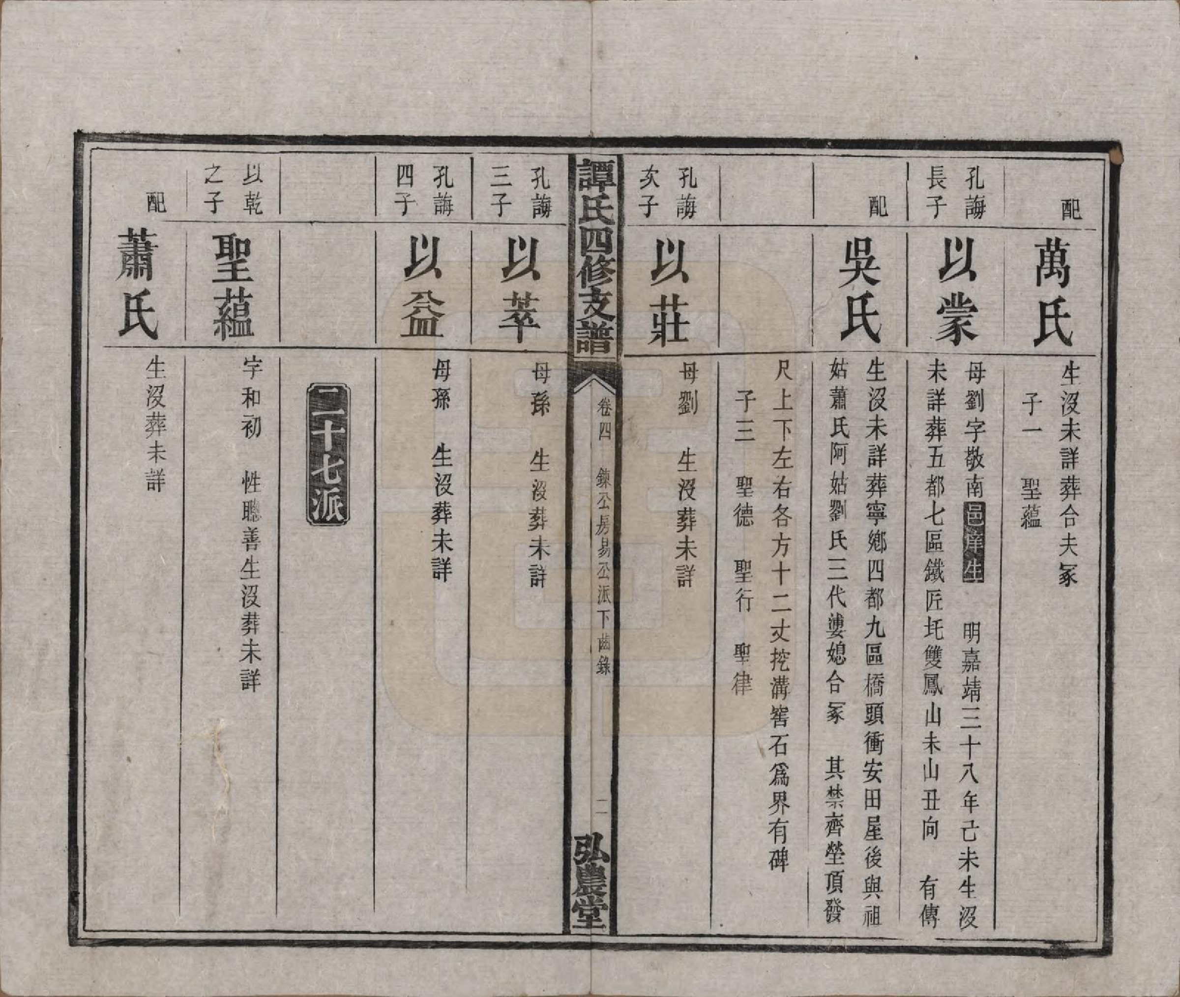 GTJP1377.谭.湖南宁乡.谭氏四修支谱.民国6年（1917）_004.pdf_第2页