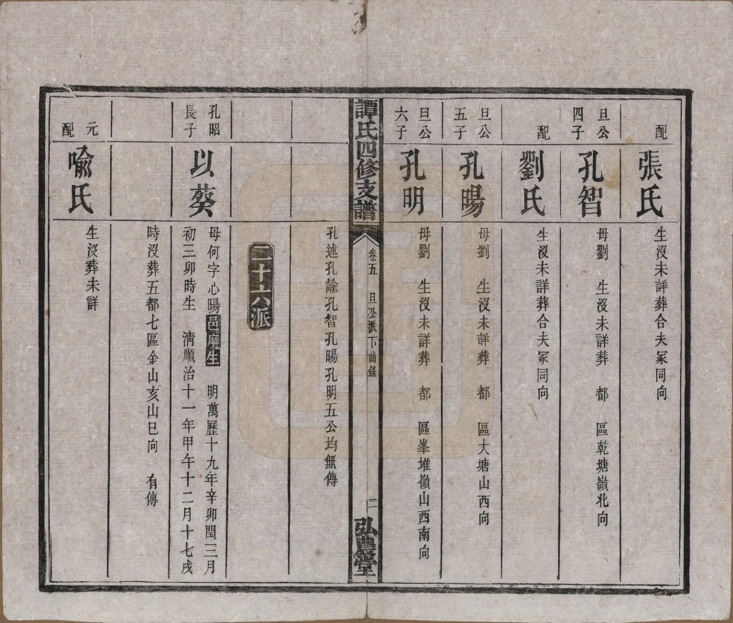 GTJP1377.谭.湖南宁乡.谭氏四修支谱.民国6年（1917）_005.pdf_第2页