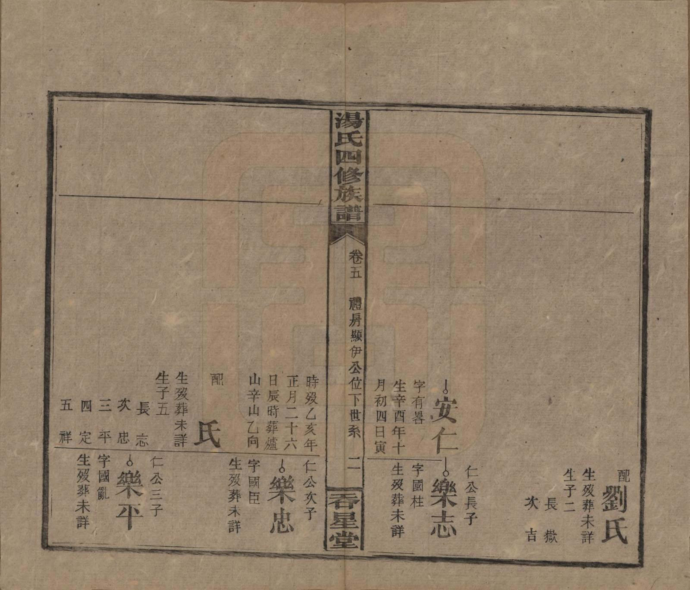 GTJP1384.汤.湖南邵阳.邵阳汤氏四修族谱十八卷另八卷卷首二卷.民国三十年（1941）_205.pdf_第2页