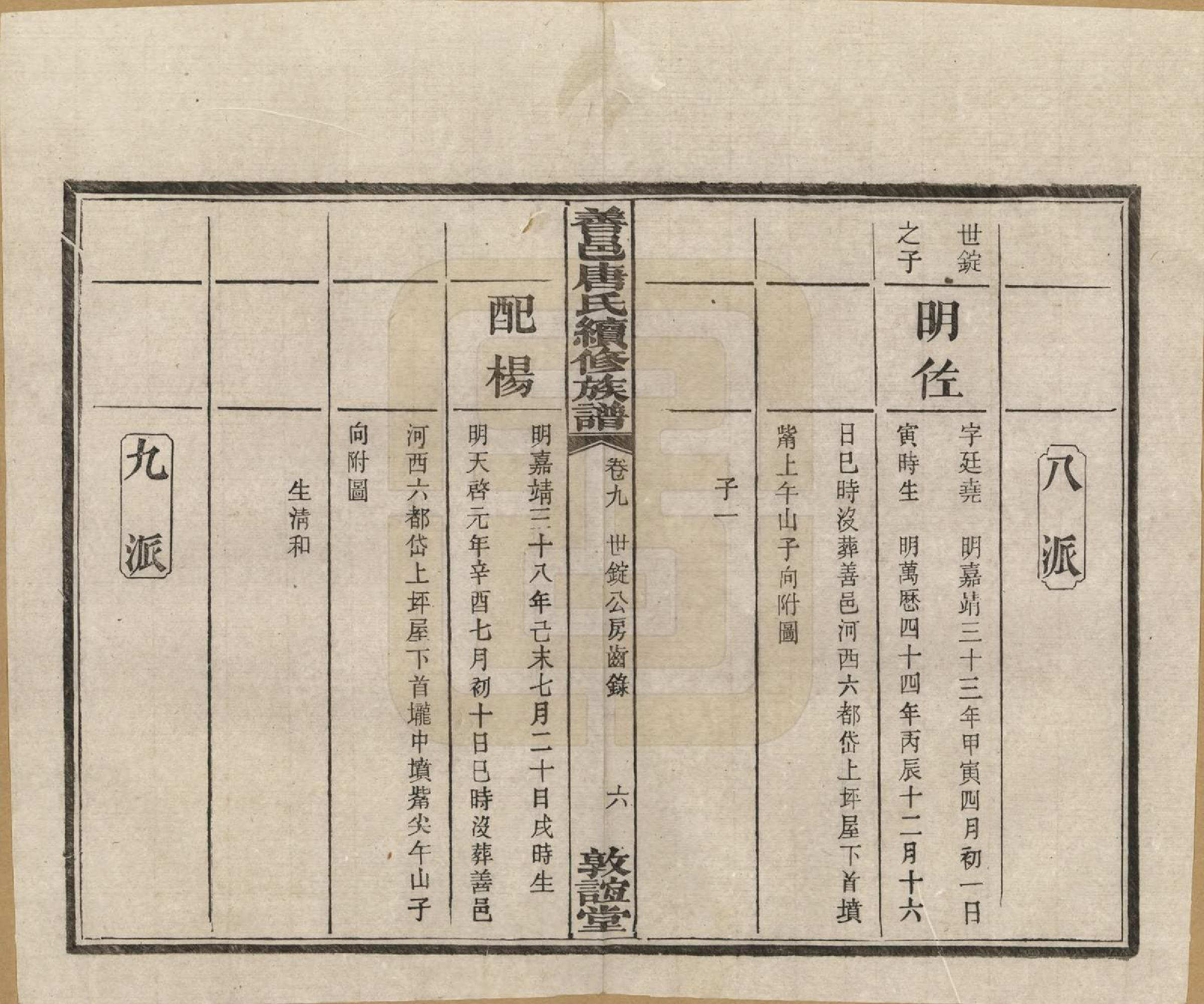 GTJP1396.唐.湖南长沙.善邑唐氏续修族谱.民国13年[1924]_009.pdf_第3页